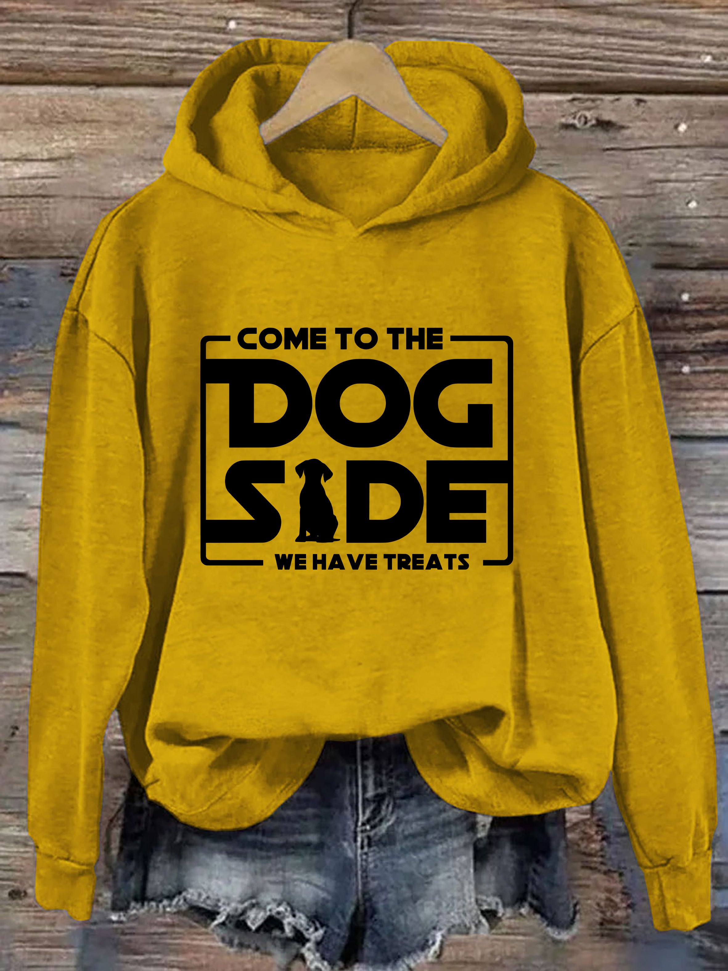 Come To The Dog Side We Have Treats Hoodie