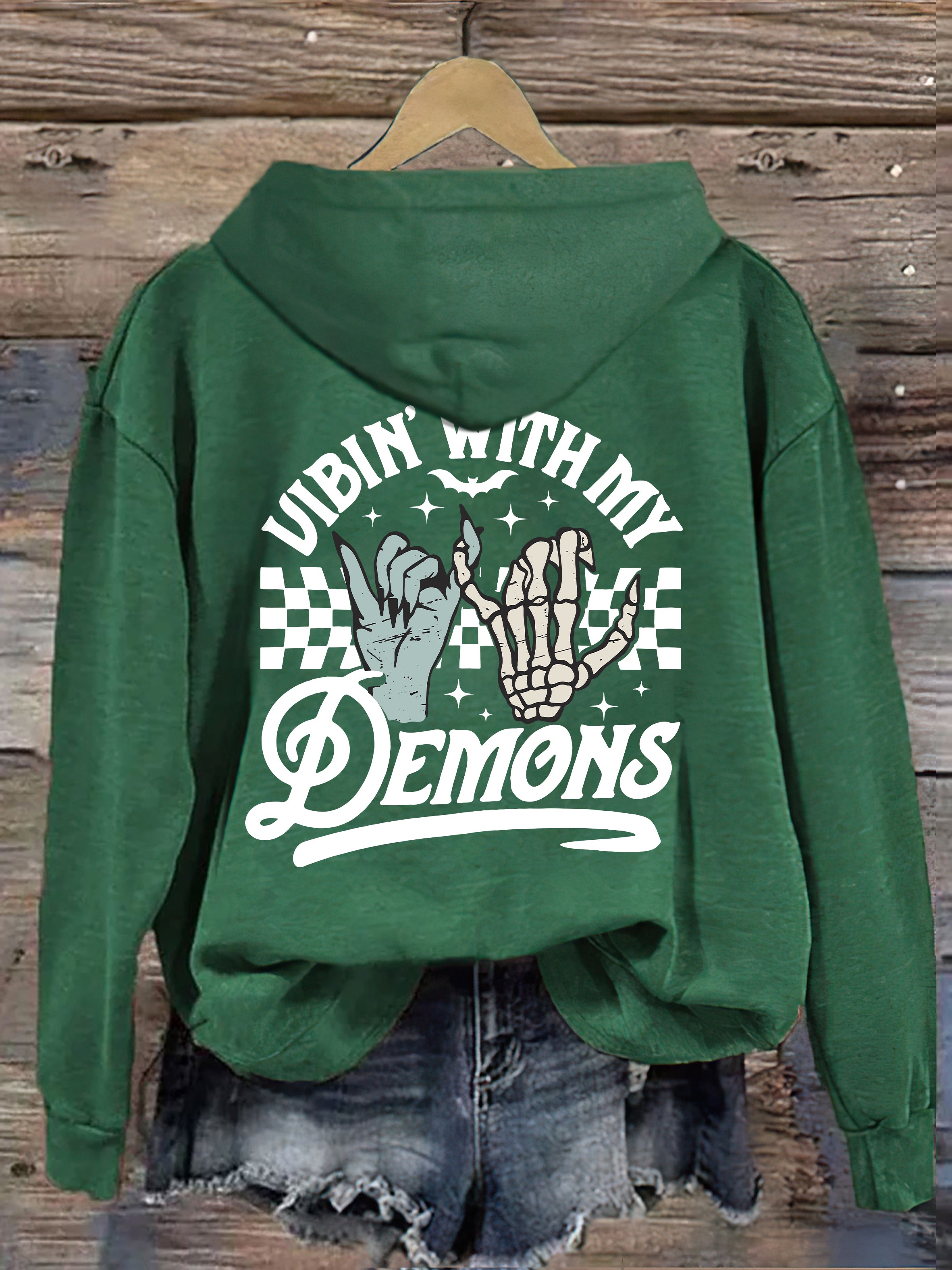 Vibin' With My Demons Hoodie