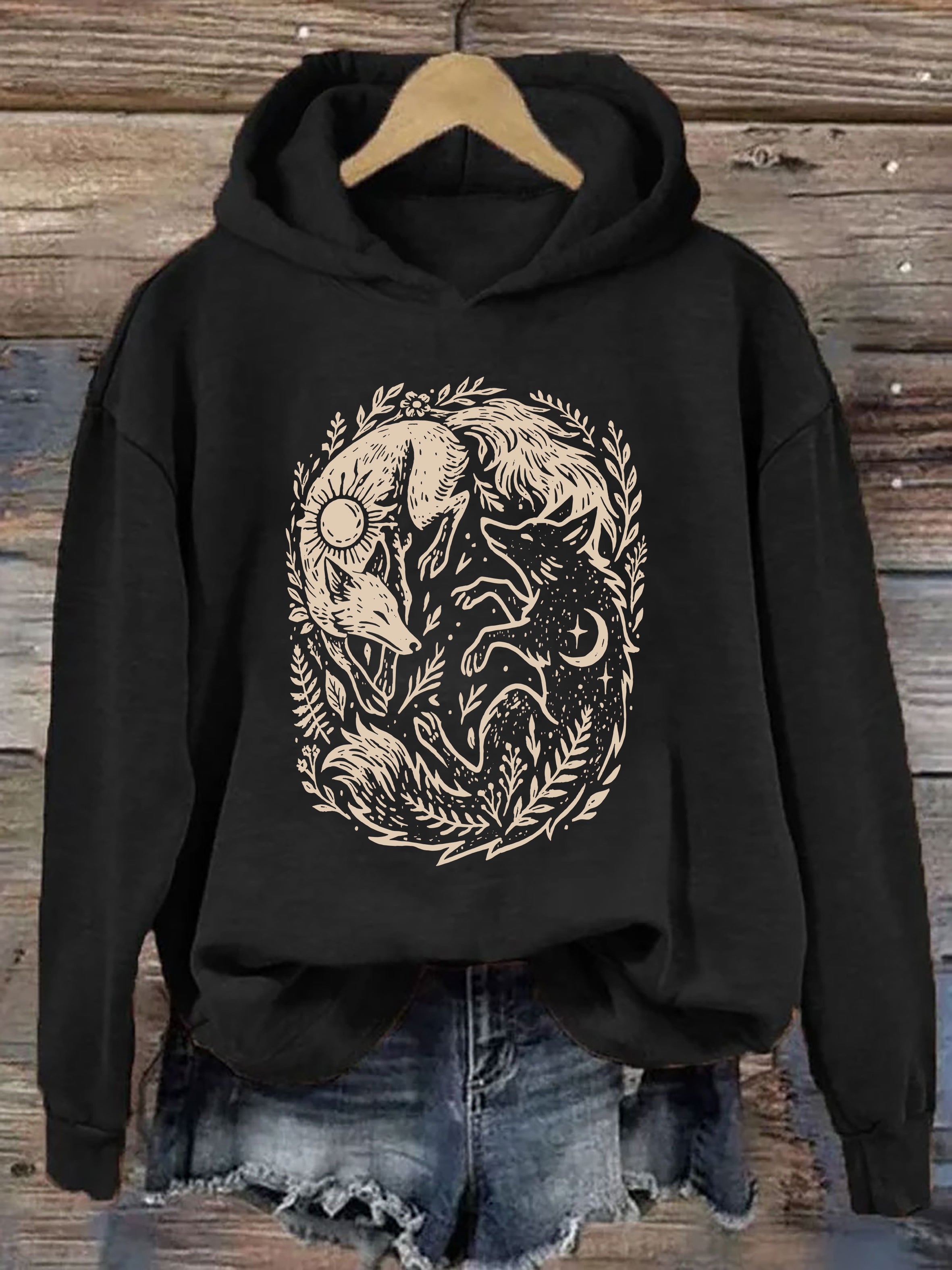 Fox Yin Yang Hoodie