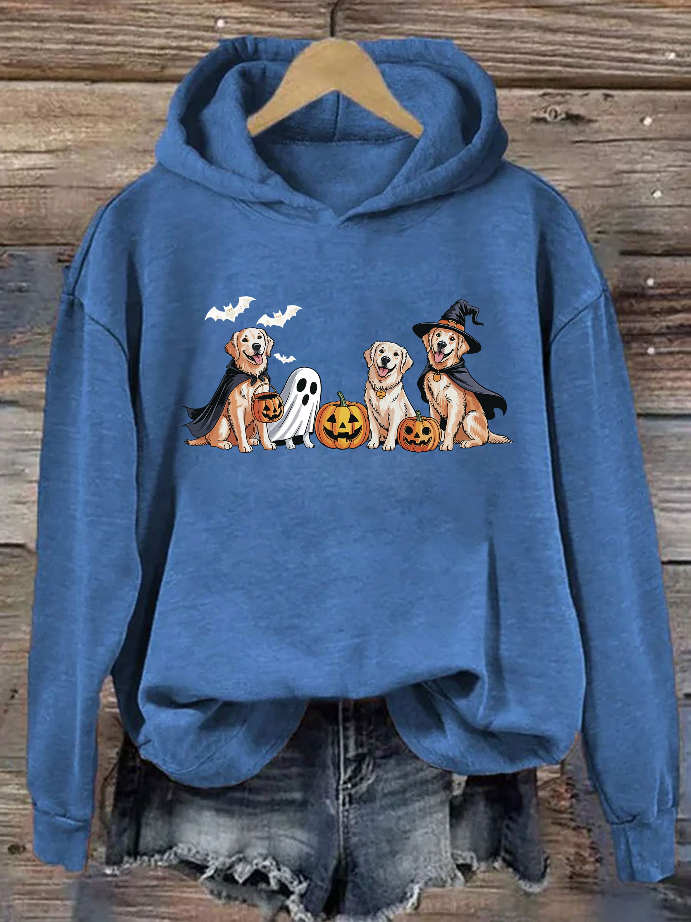 Halloween Golden Retriever Hoodie