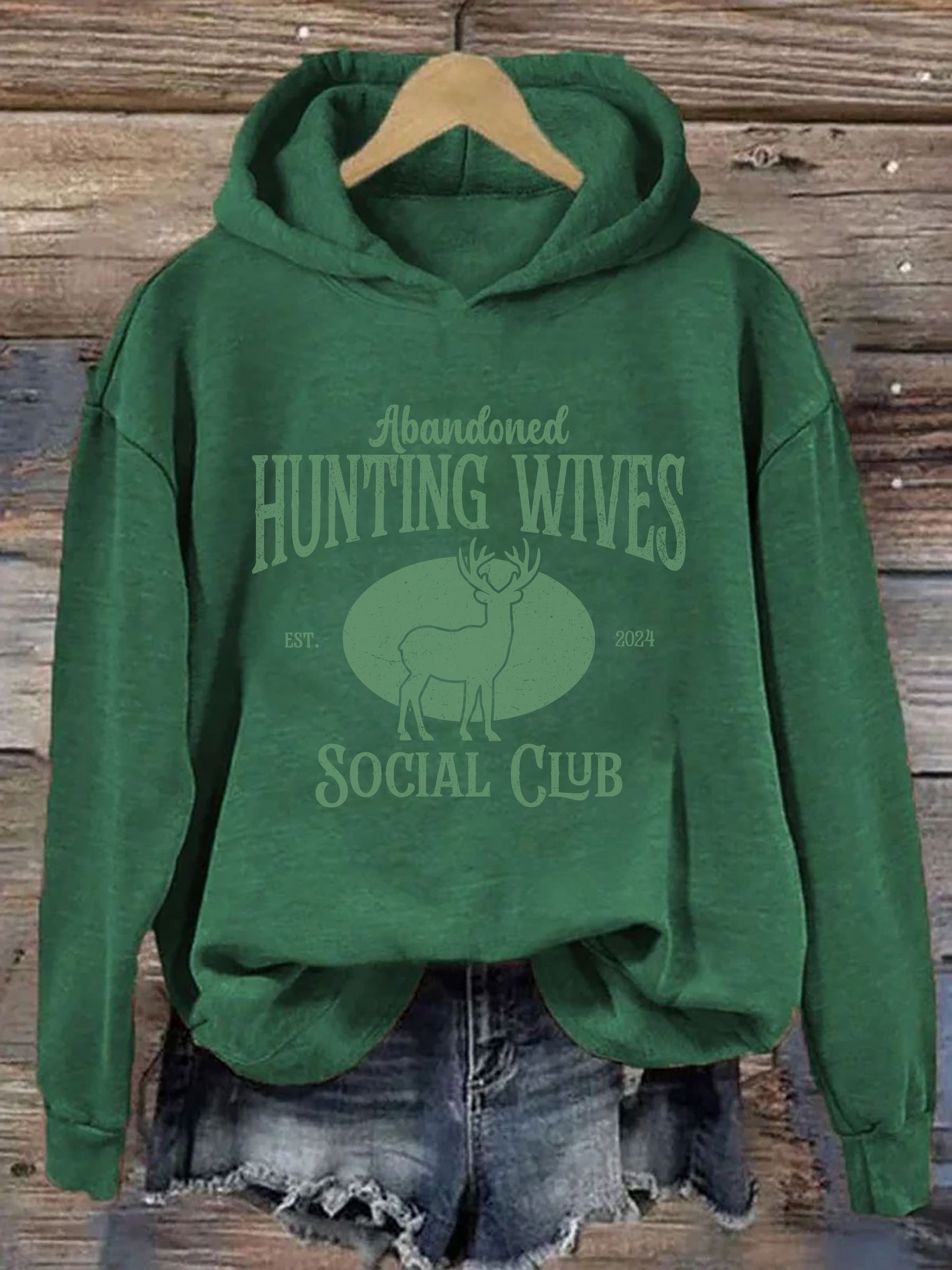 Abandoned Hunting Wives Social Club Hoodie