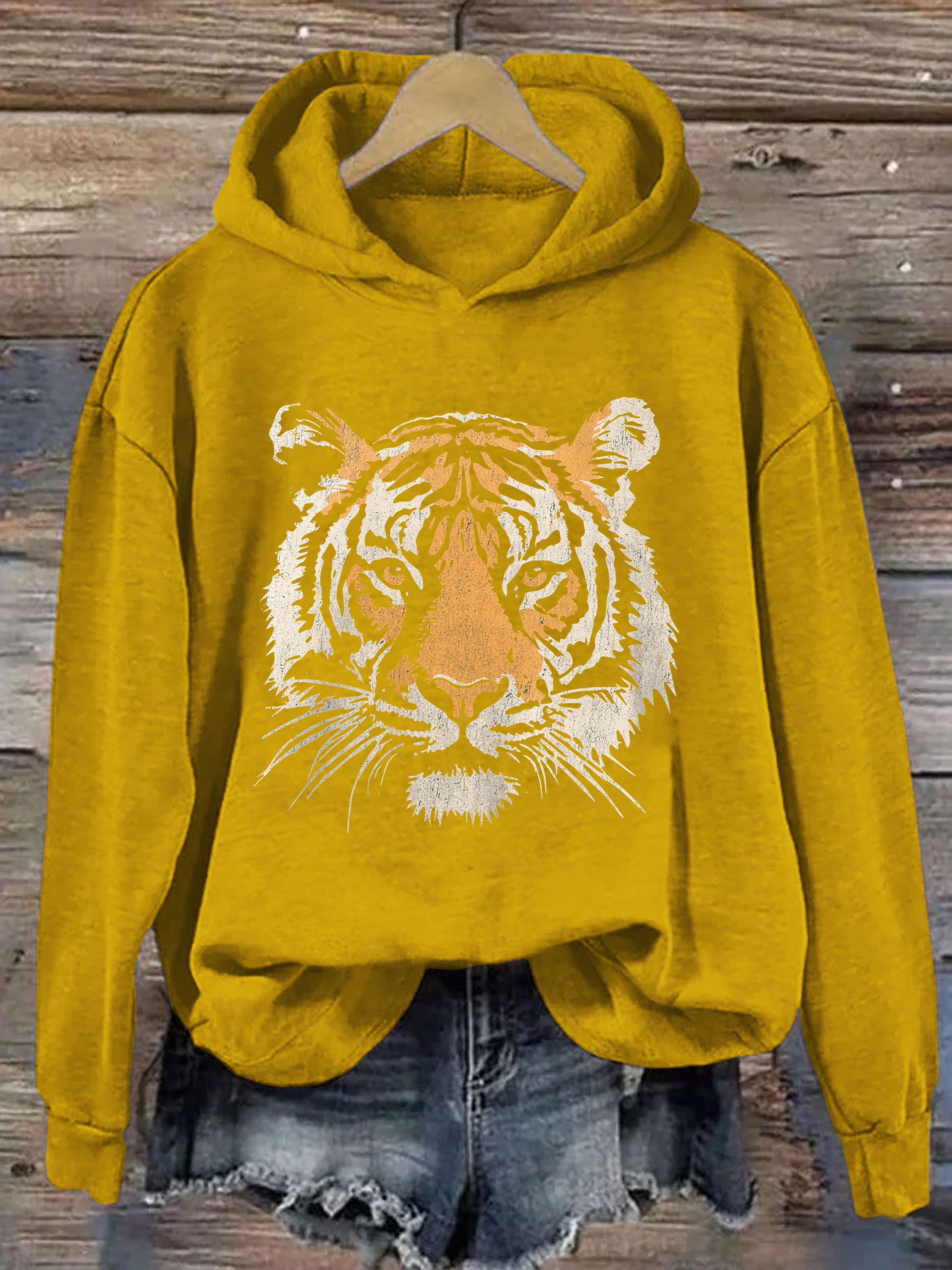 Vintage Tiger Hoodie