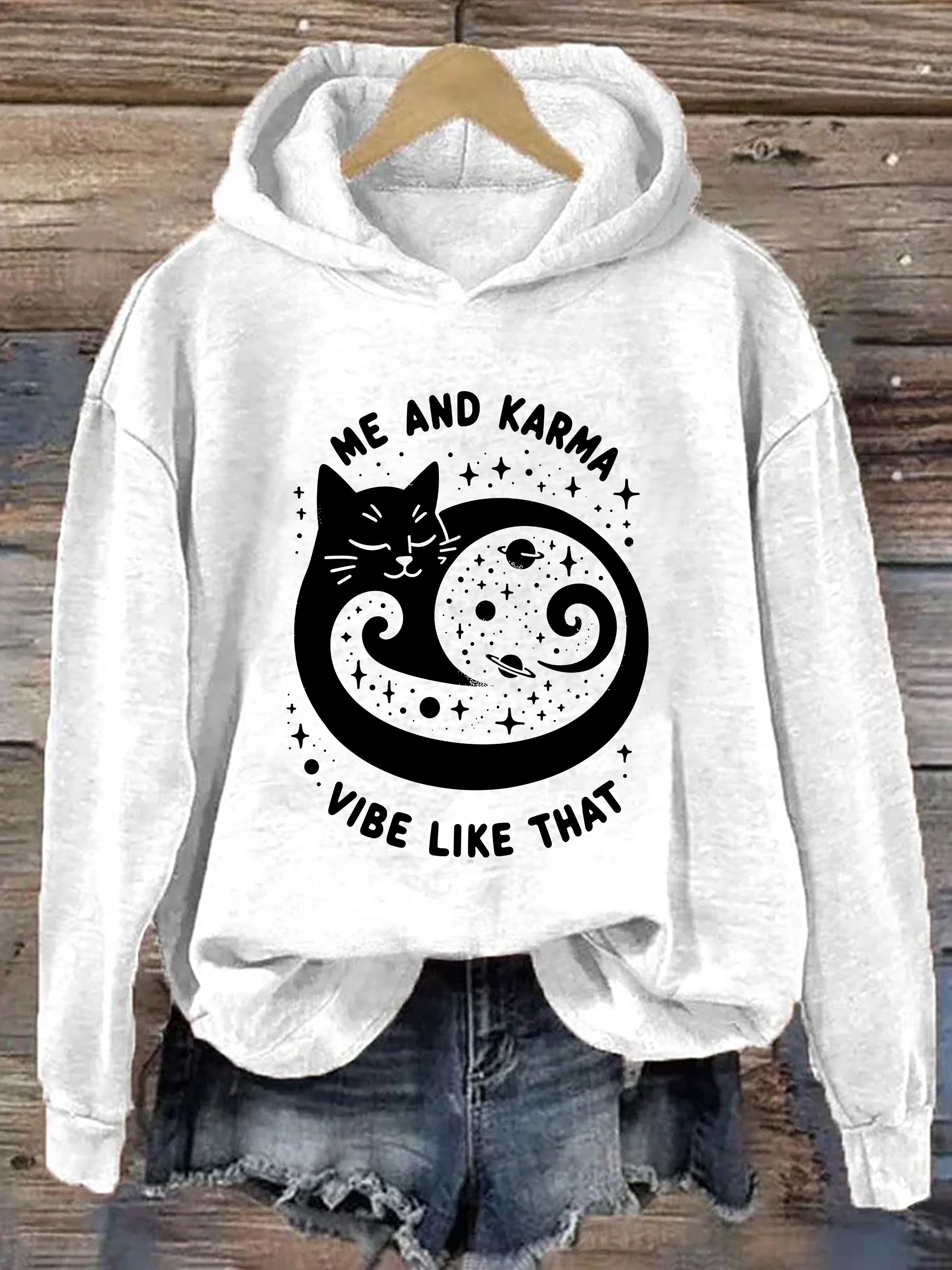 Me And My Karma Vibe Like That Hoodie