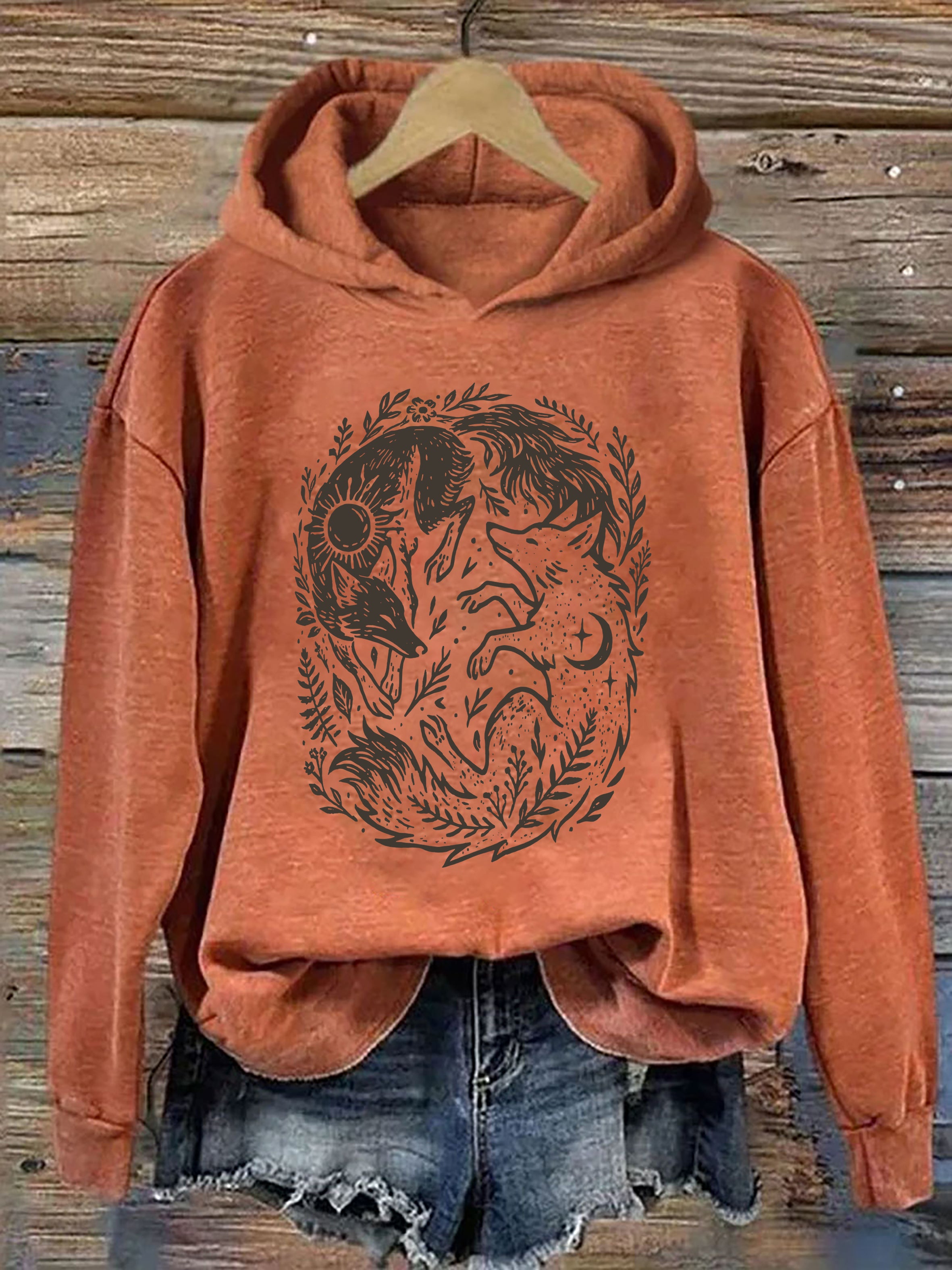 Fox Yin Yang Hoodie