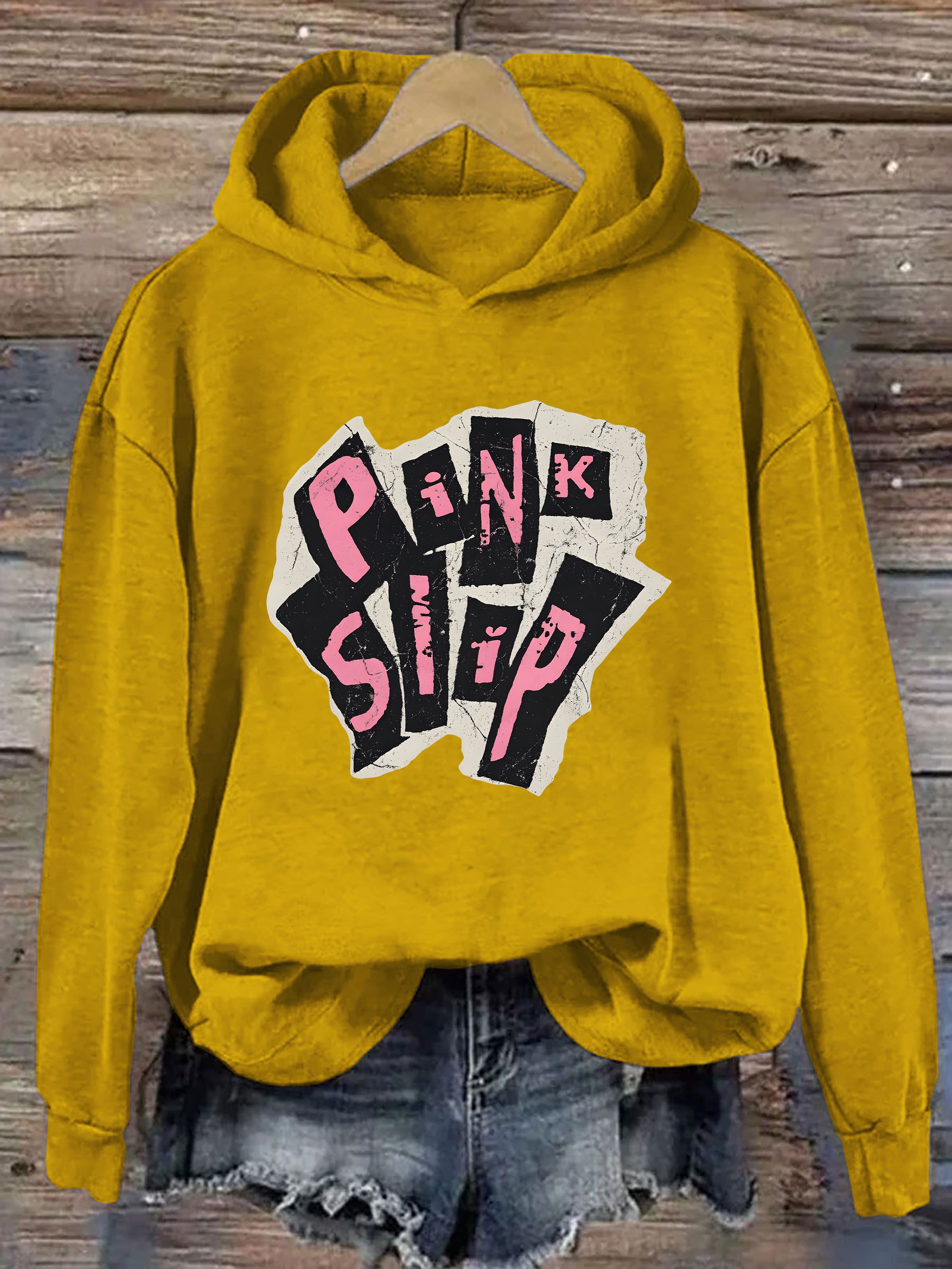 Pink Slip Hoodie
