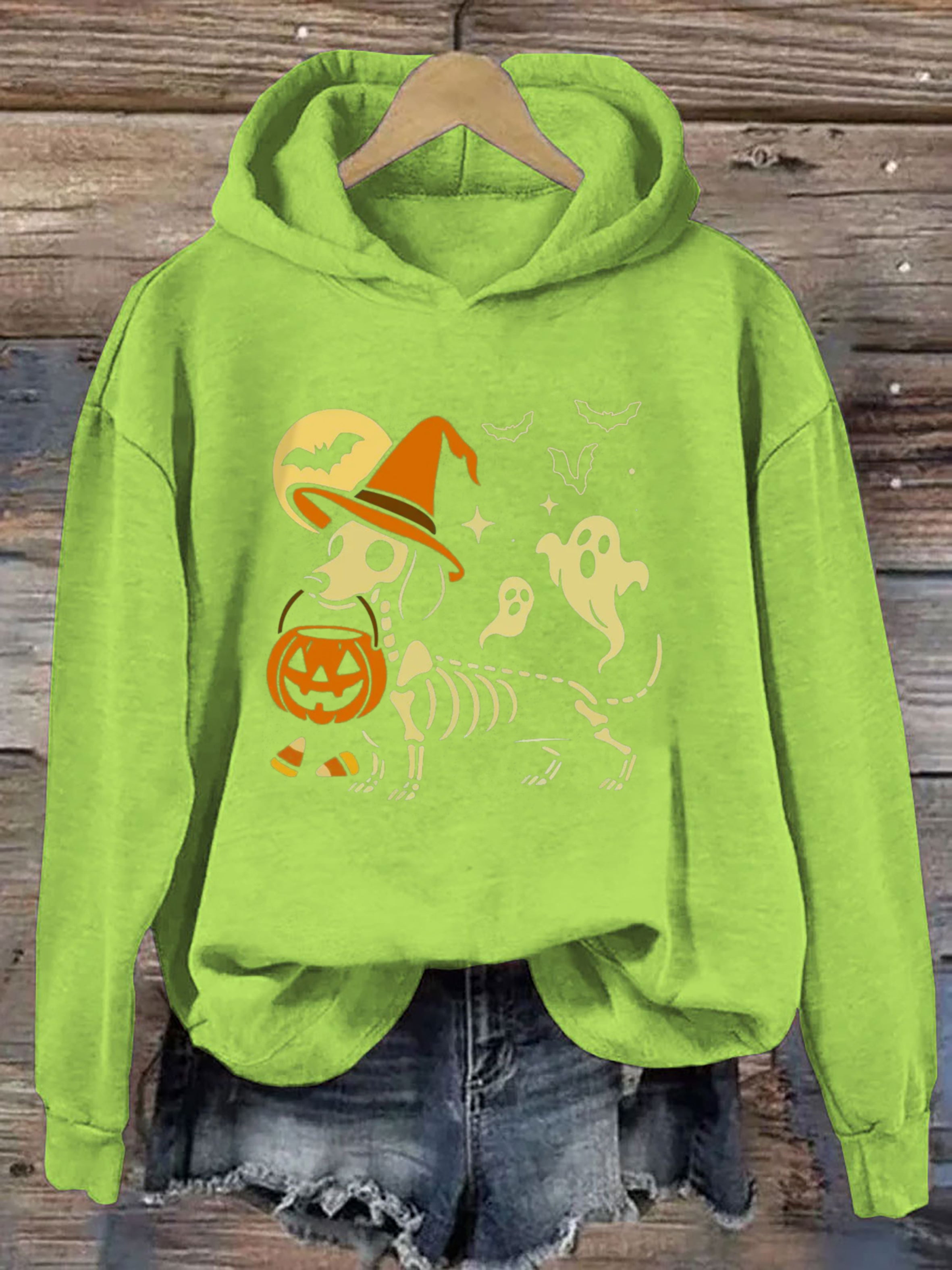 Dachshund Skeleton Hoodie