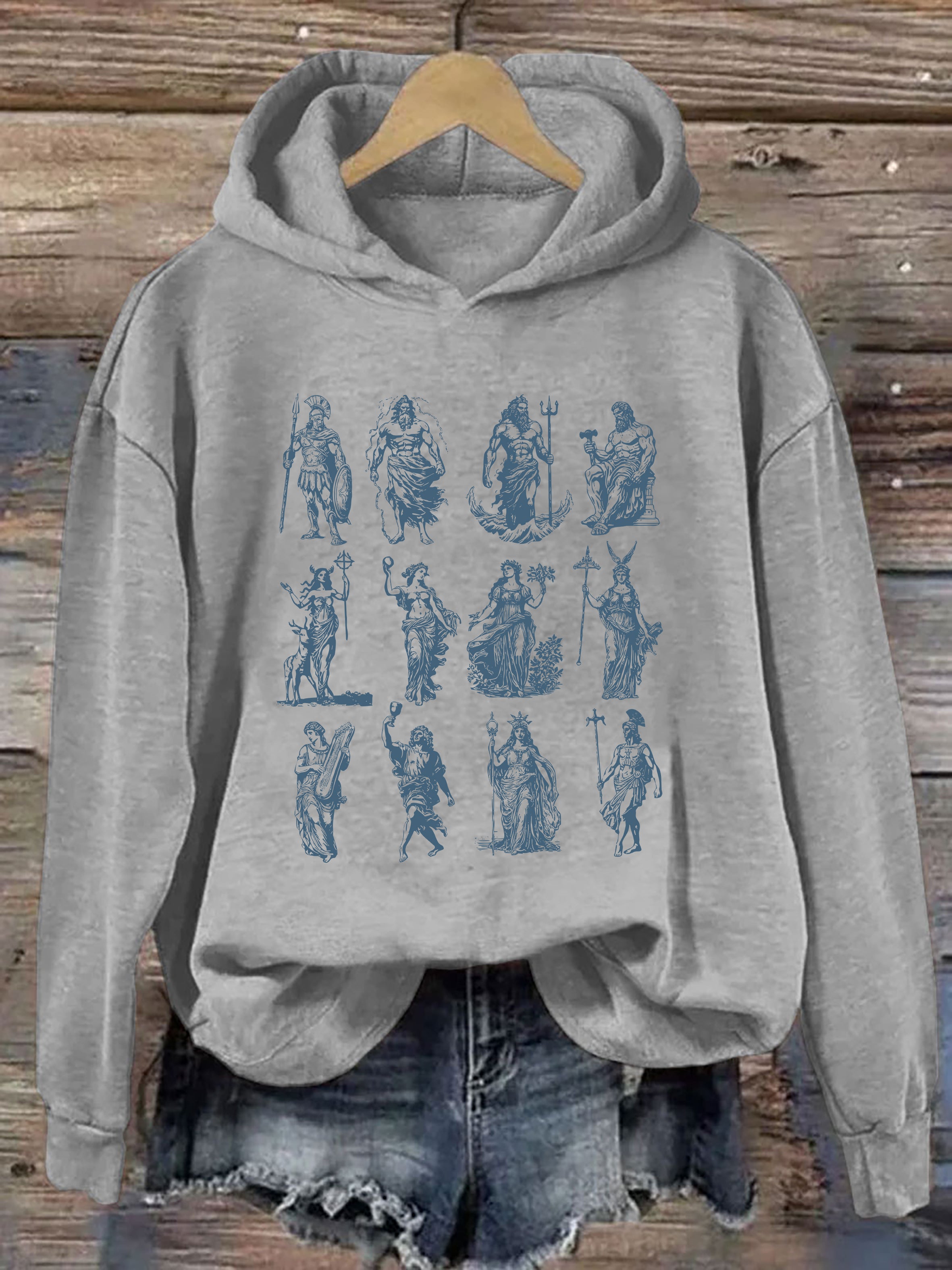 Classic Olympian Gods Hoodie