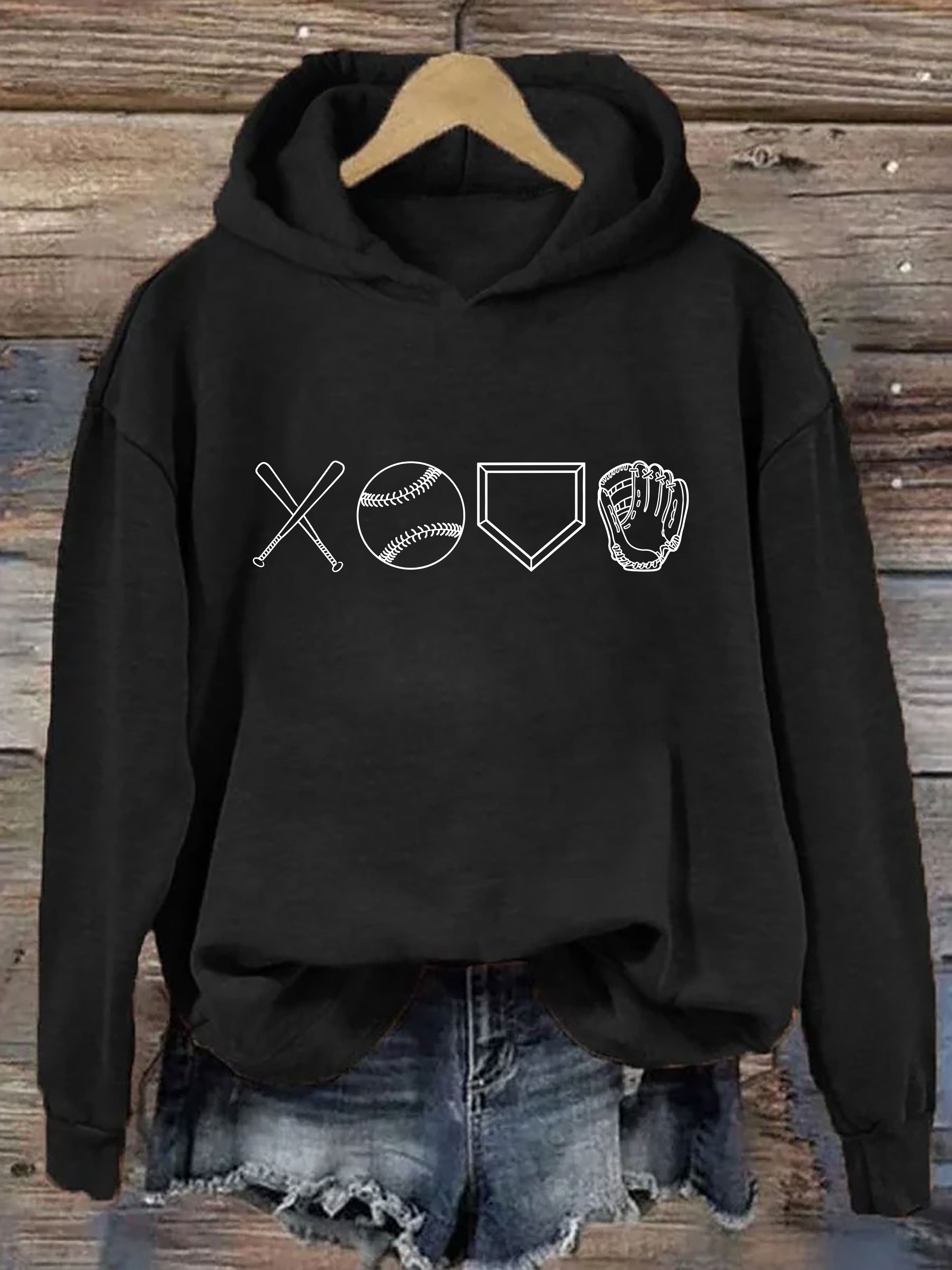 Baseball Tis The Season Hoodie