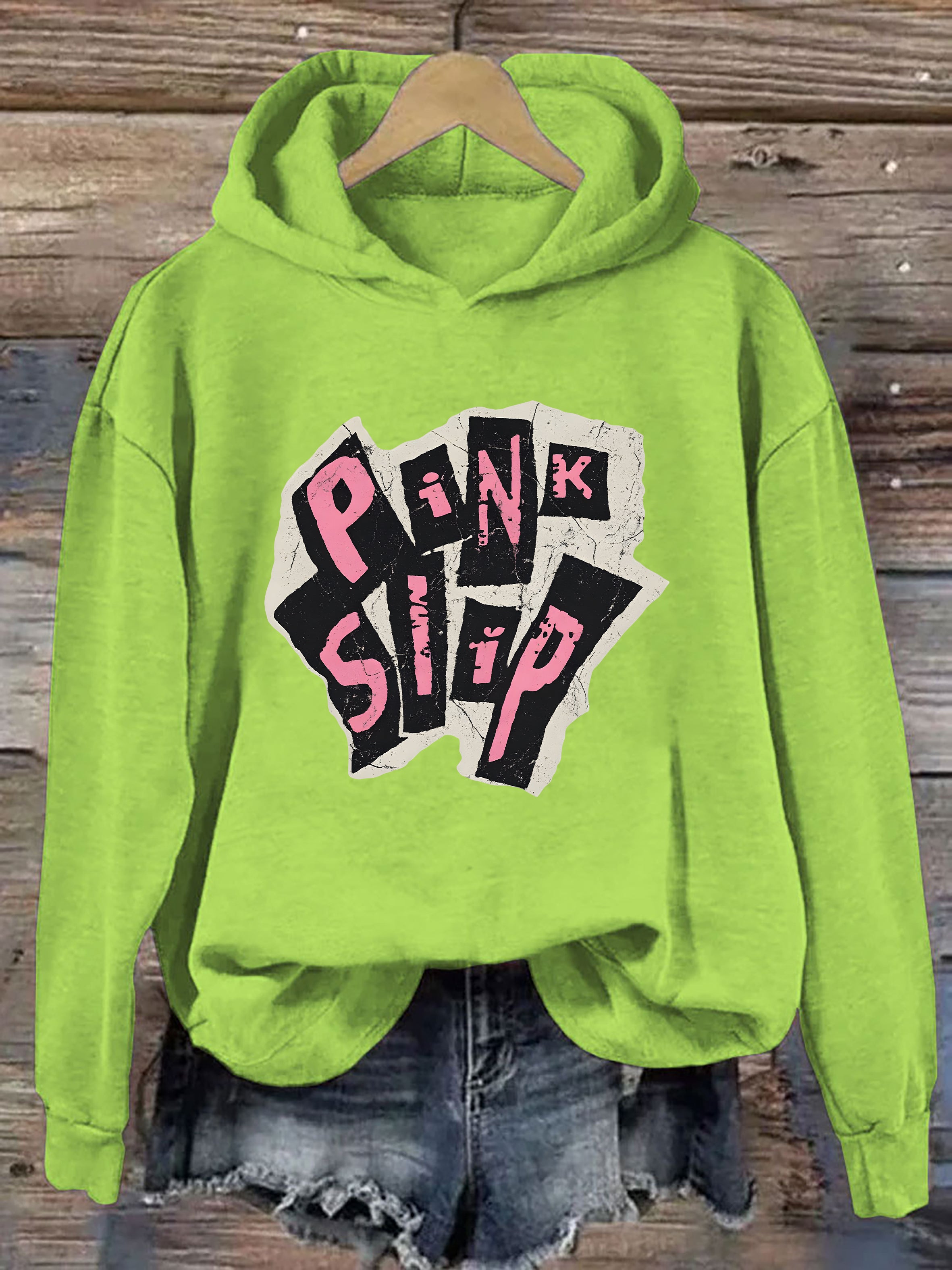 Pink Slip Hoodie