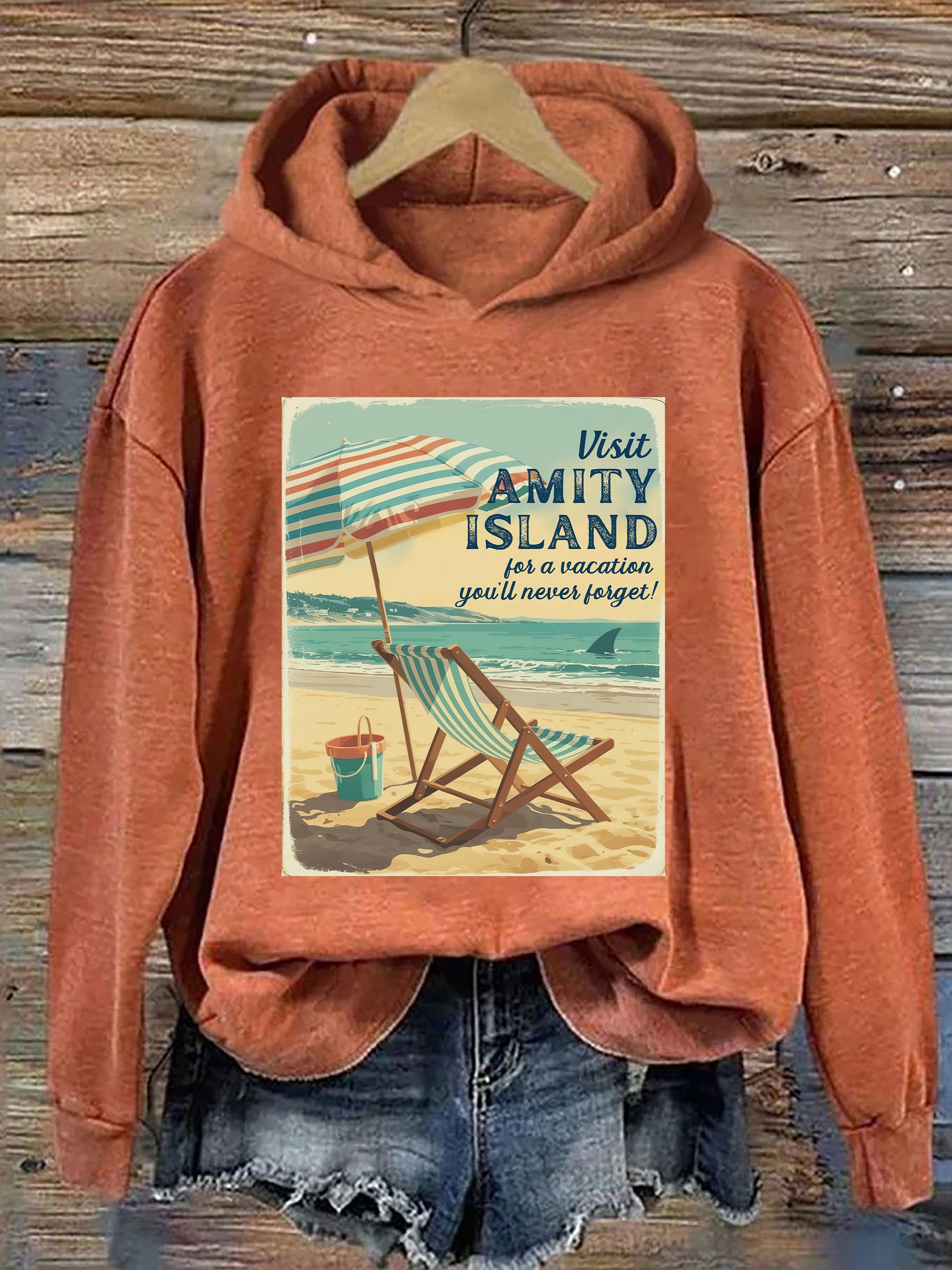 Jaws Amity Island Hoodie