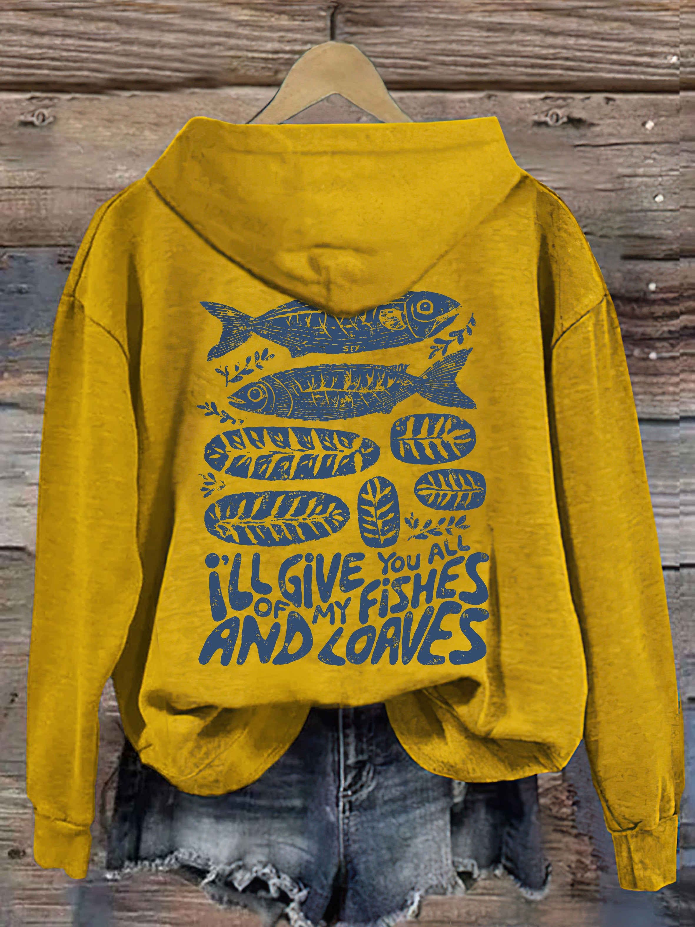 Fishes And Loaves Hoodie