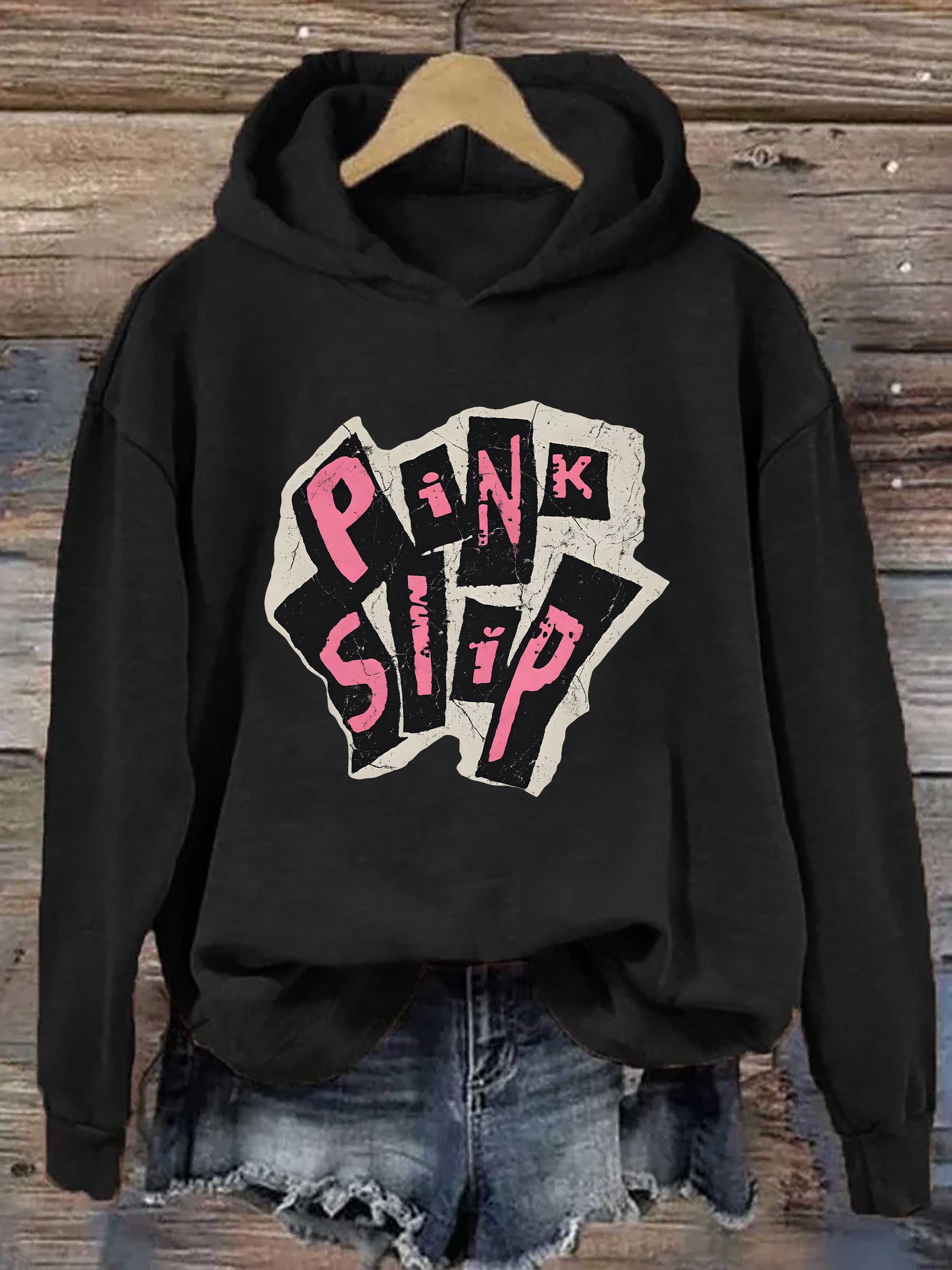 Pink Slip Hoodie