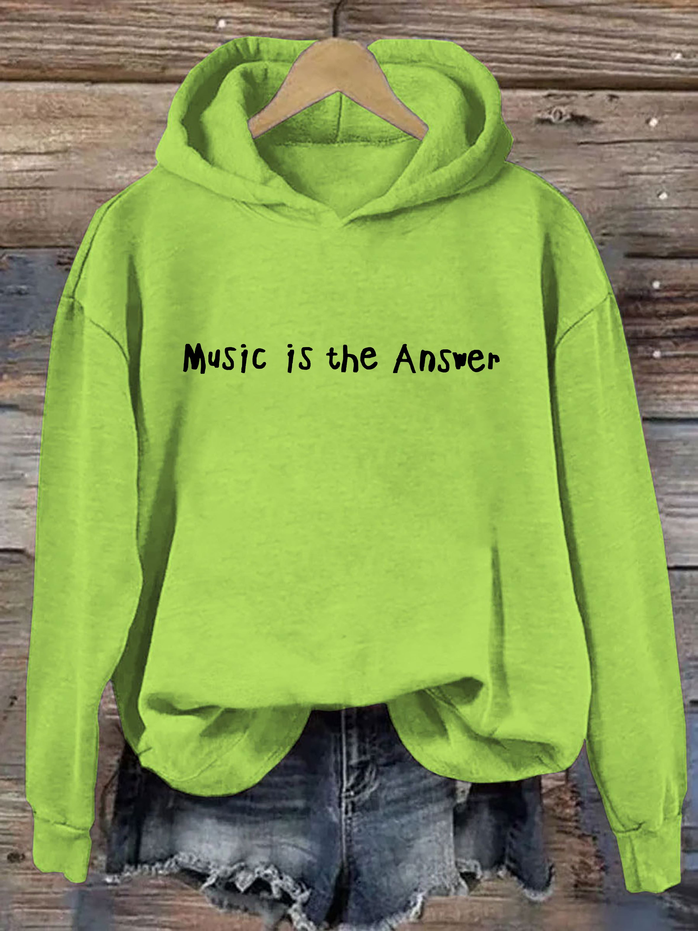 Music Is The Answer Hoodie