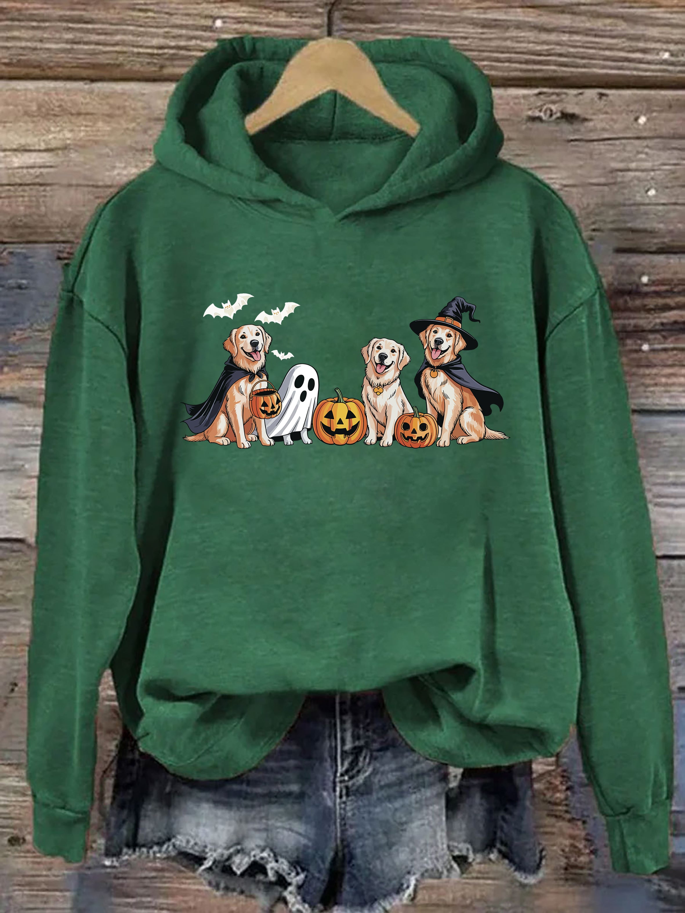 Halloween Golden Retriever Hoodie