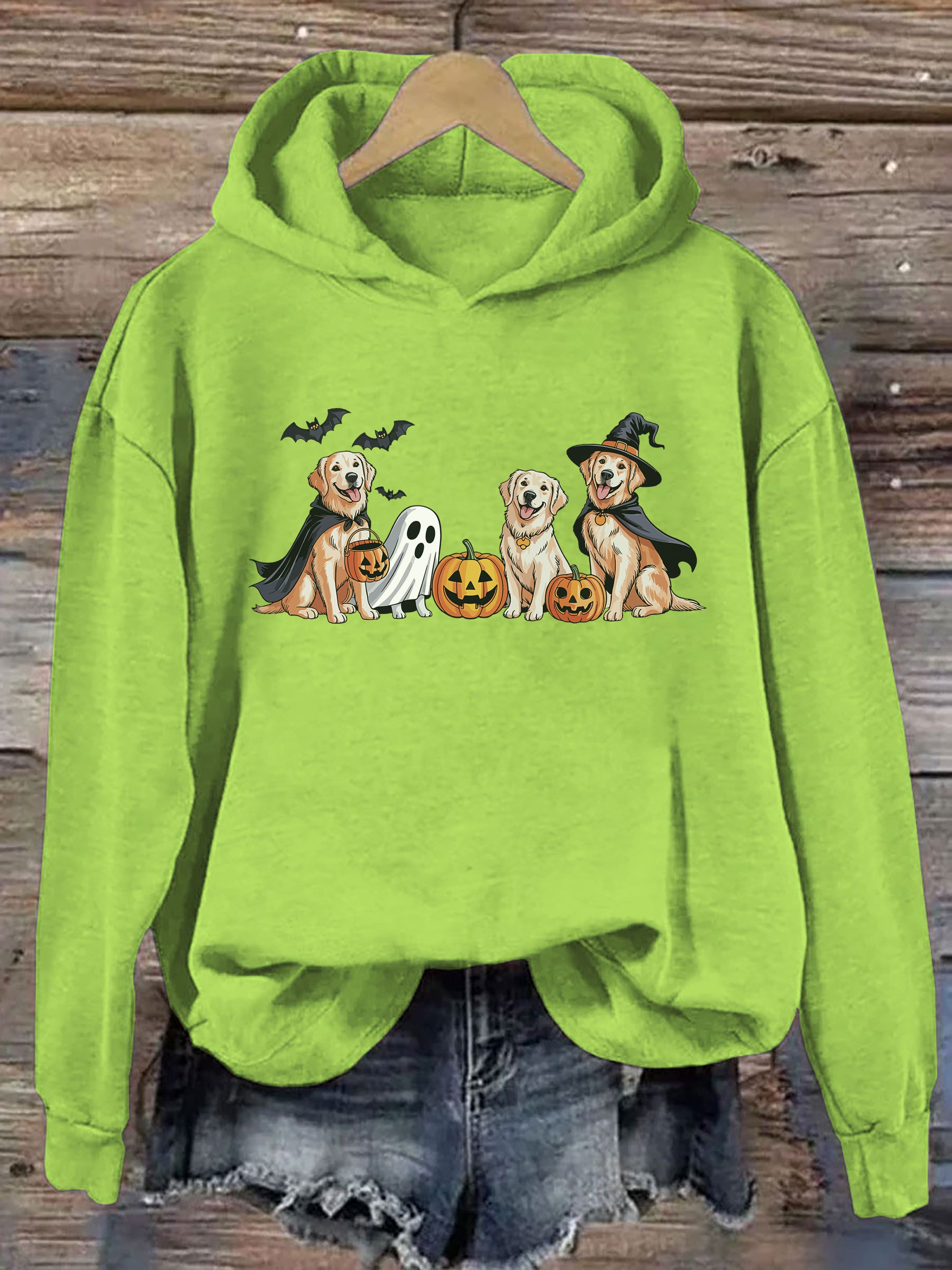 Halloween Golden Retriever Hoodie
