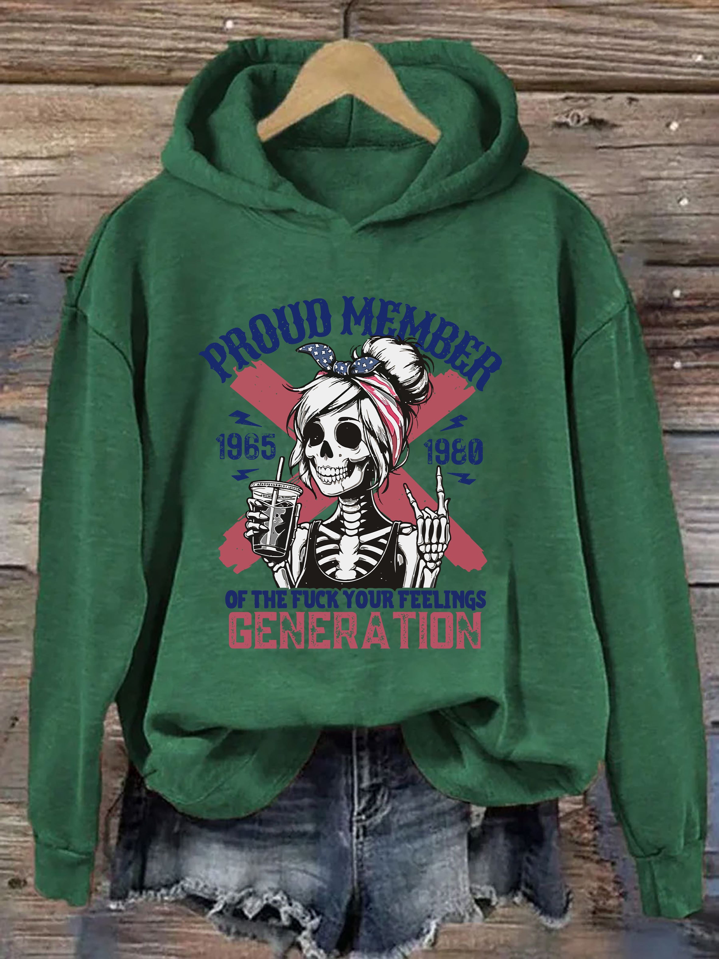 Gen X Halloween Hoodie