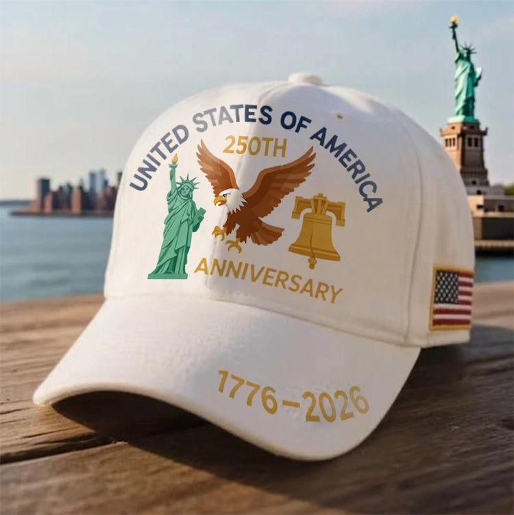 Unisex 250th Anniversary Of The United States Baseball Cap