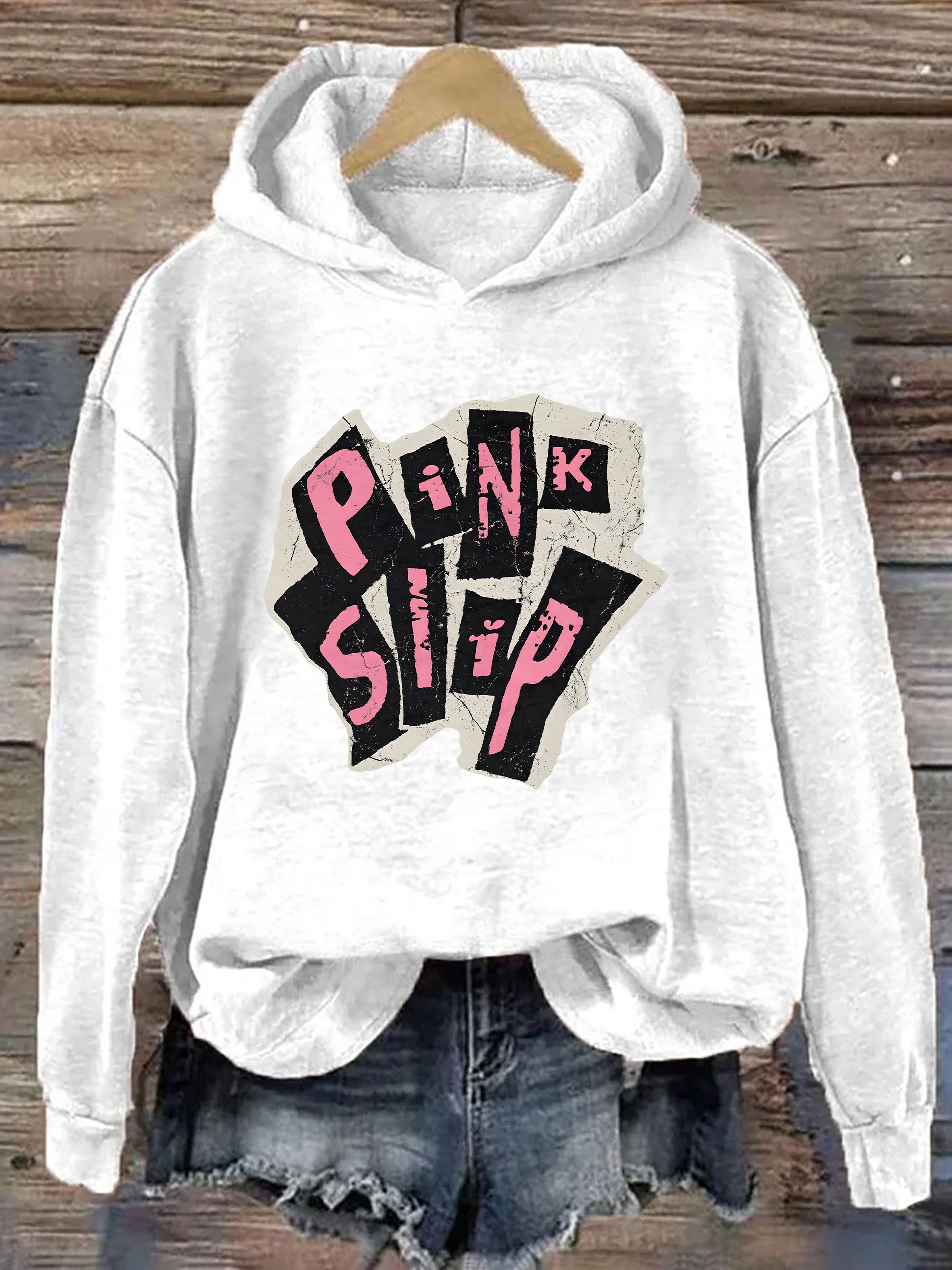 Pink Slip Hoodie