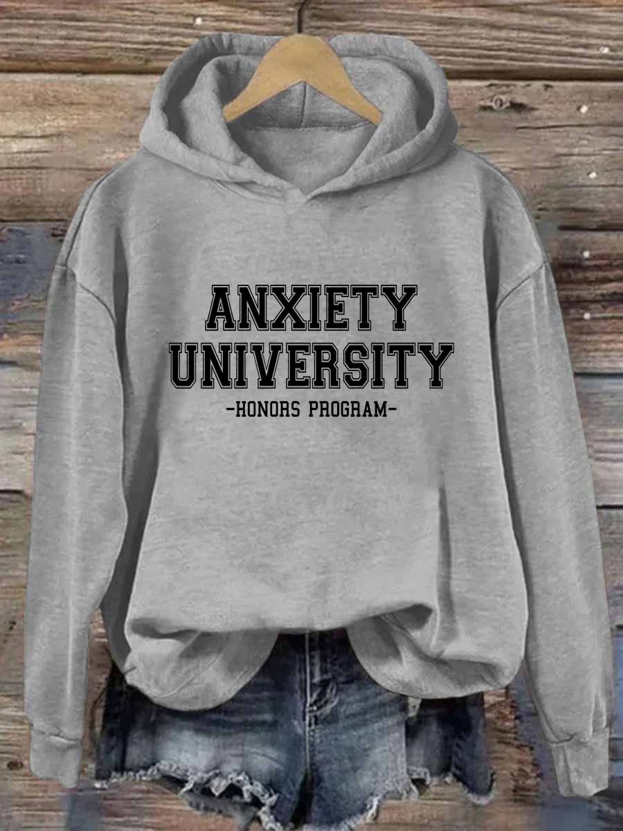 Anxiety University Honors Program Hoodie