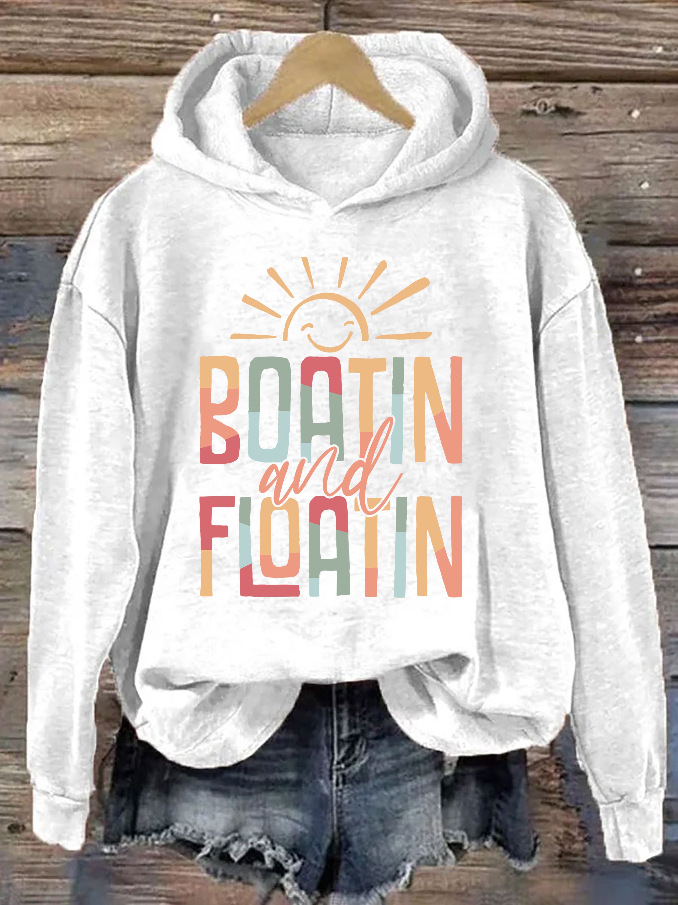 Boatin And Floatin Hoodie