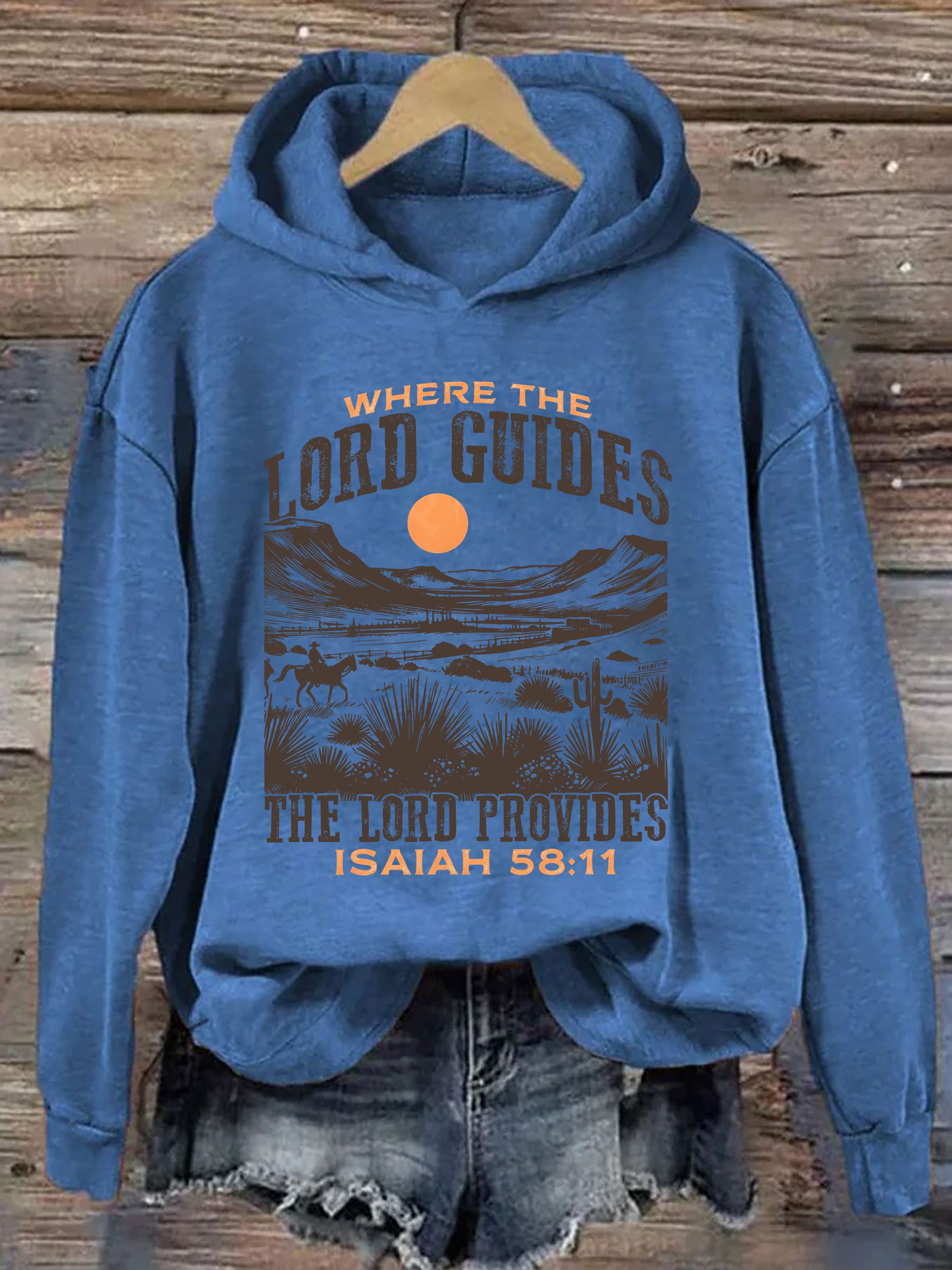 The Lord Provides Christian Hoodie