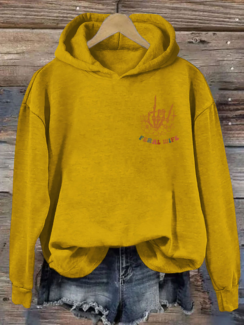 Somebody's Feral Wife Hoodie