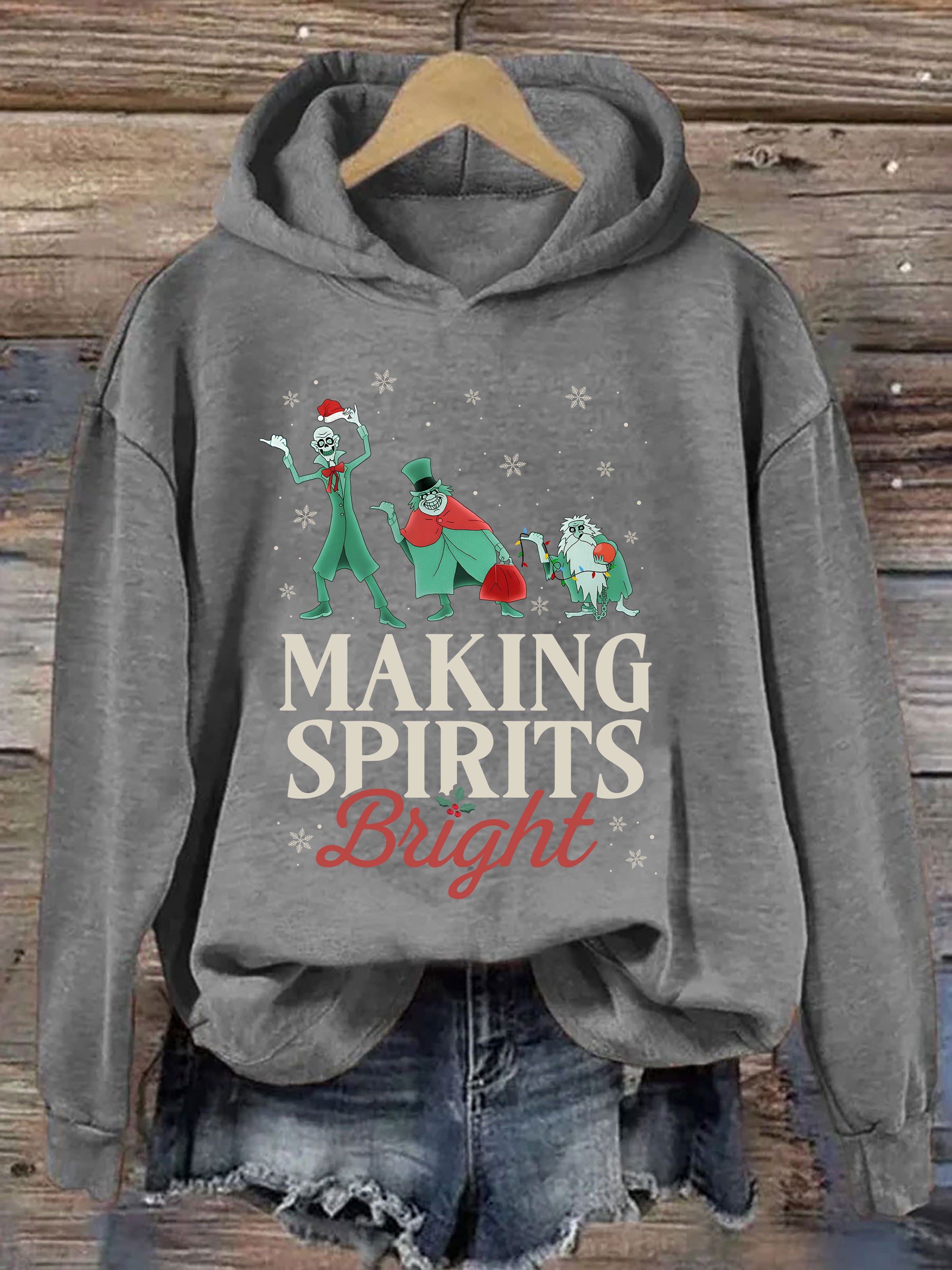 Making Spirits Bright Hoodie