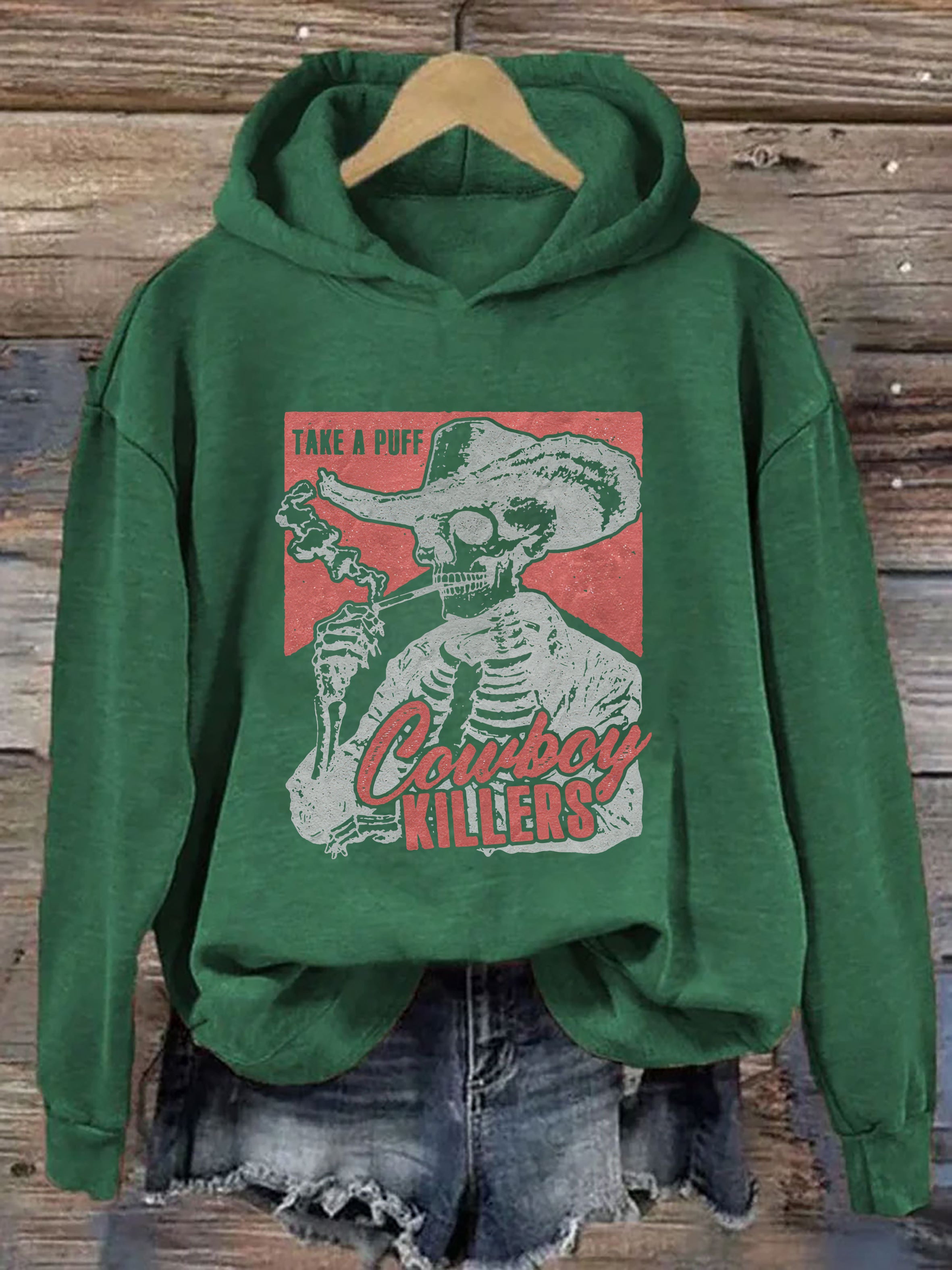 Smoking Skeleton Hoodie