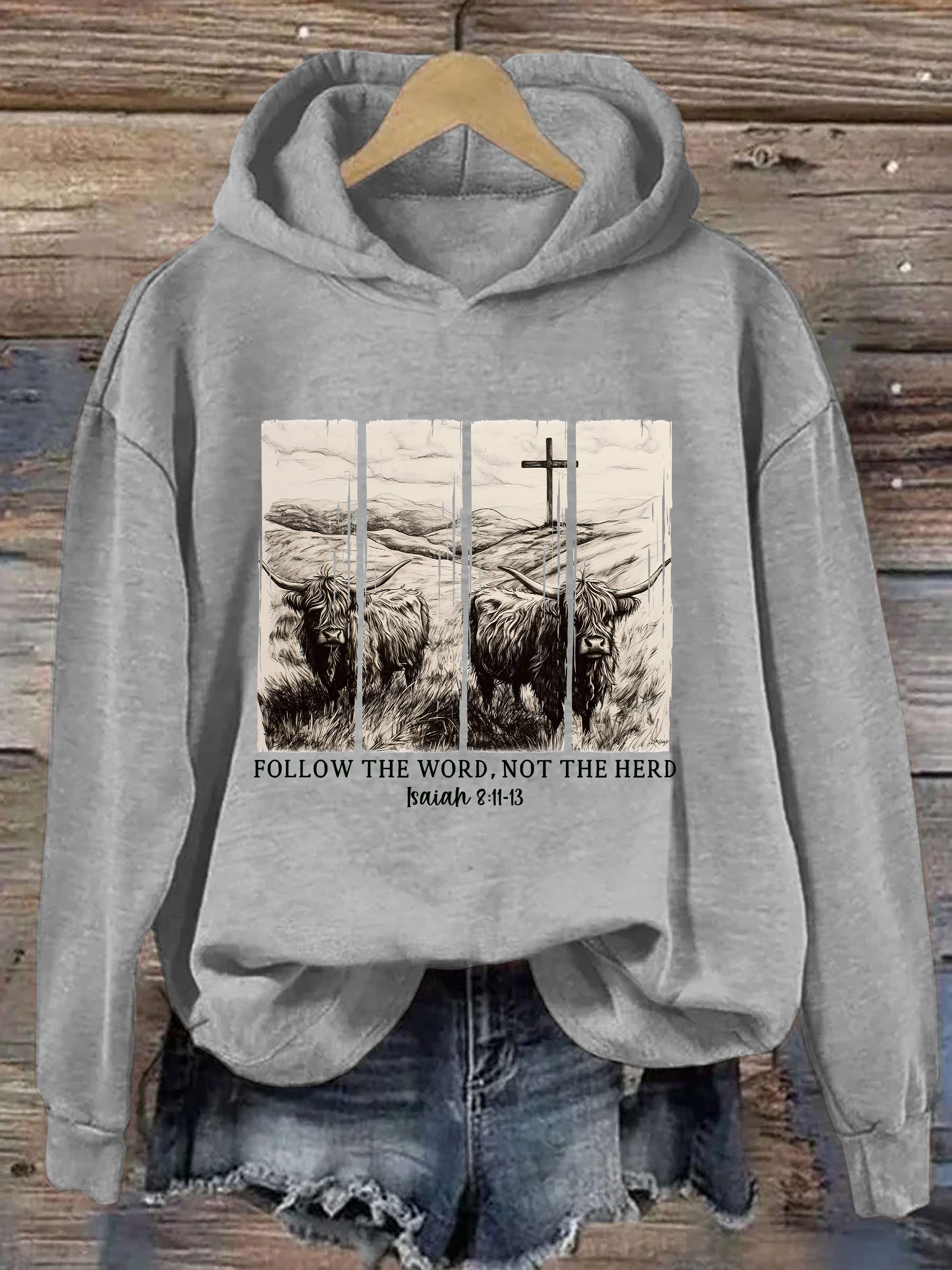 Follow The Word Not The Herd Hoodie