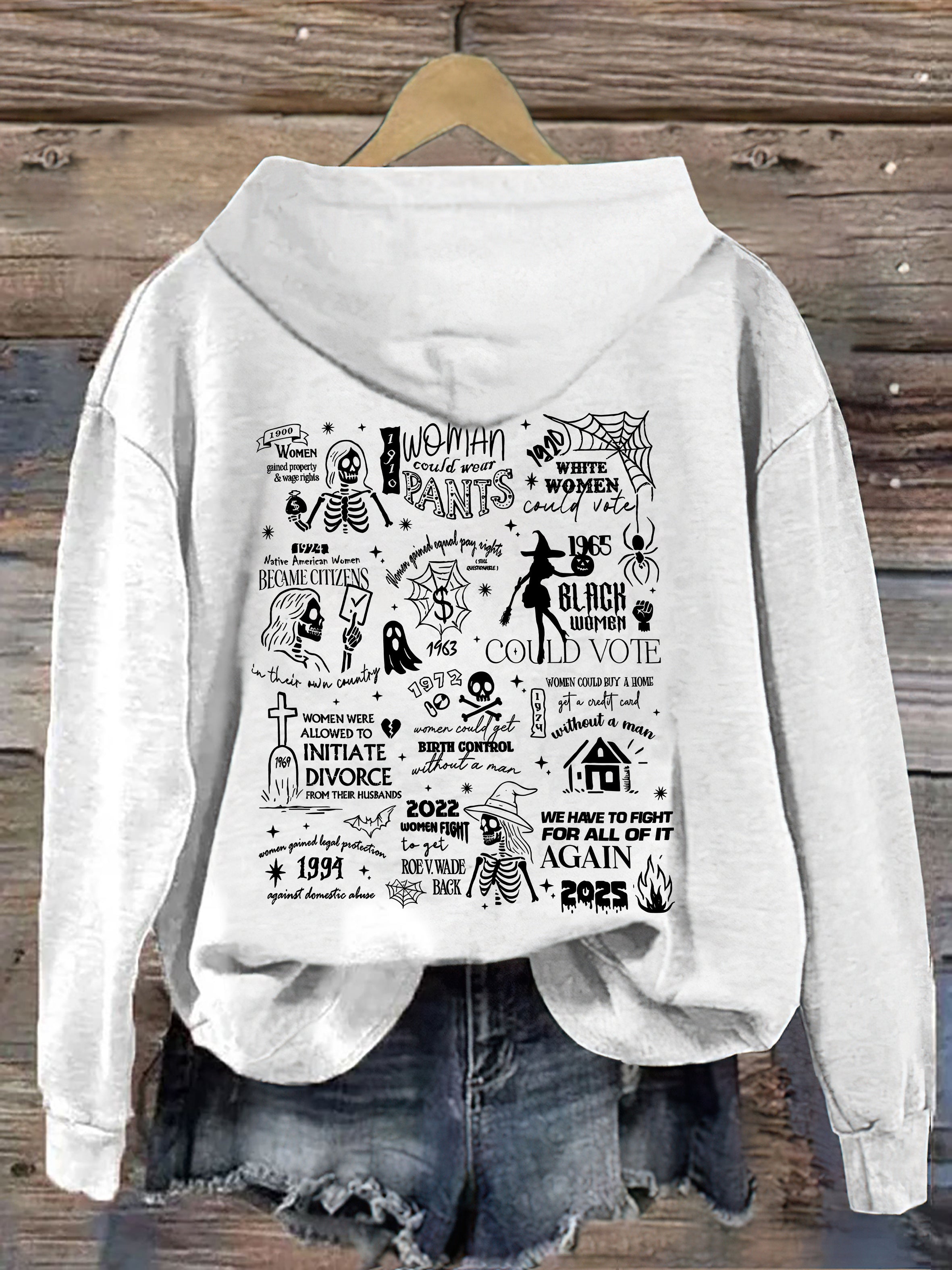 They Didn't Burn Witches They Burned Women Hoodie