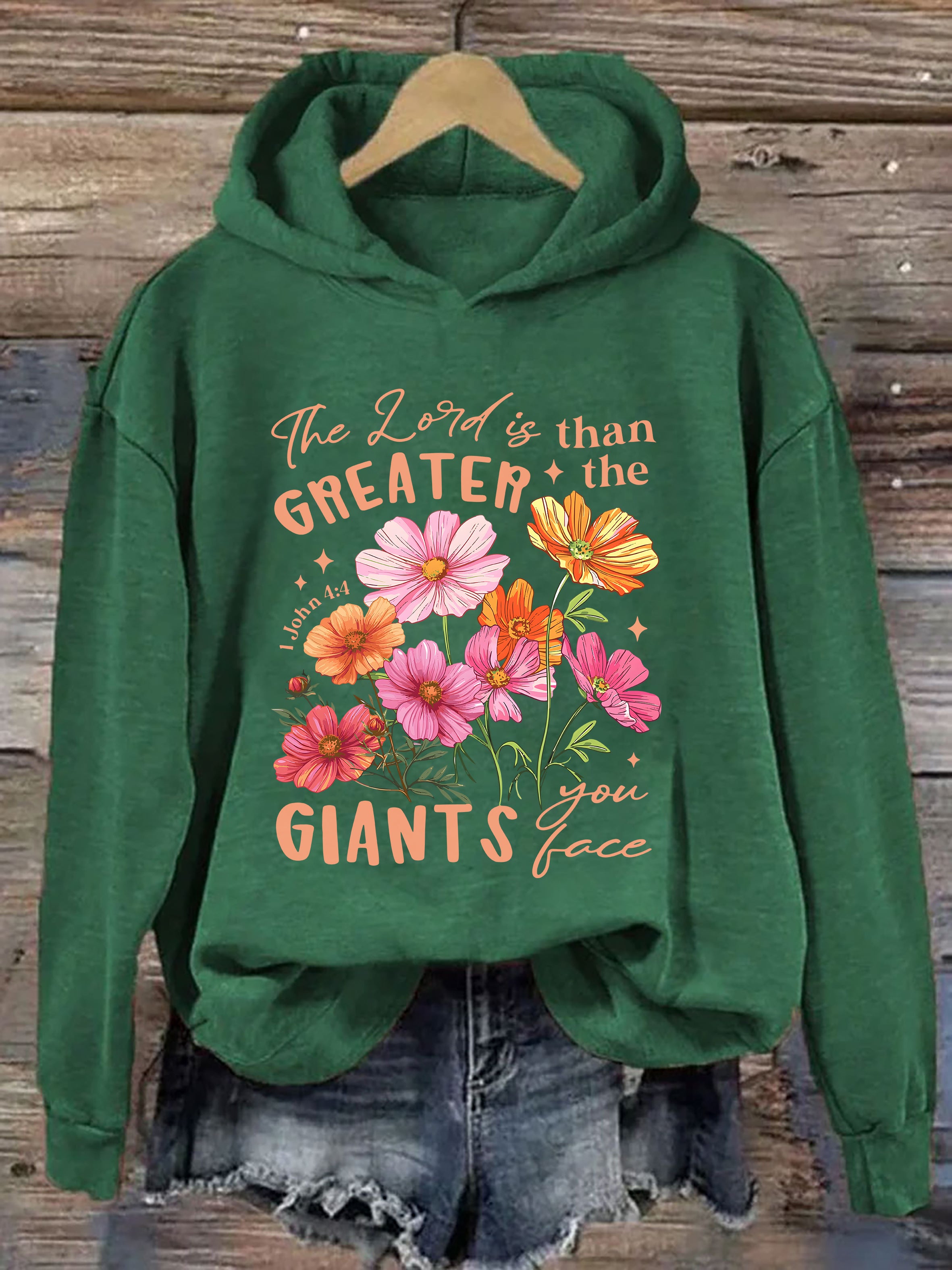 The Lord Is Greater Hoodie
