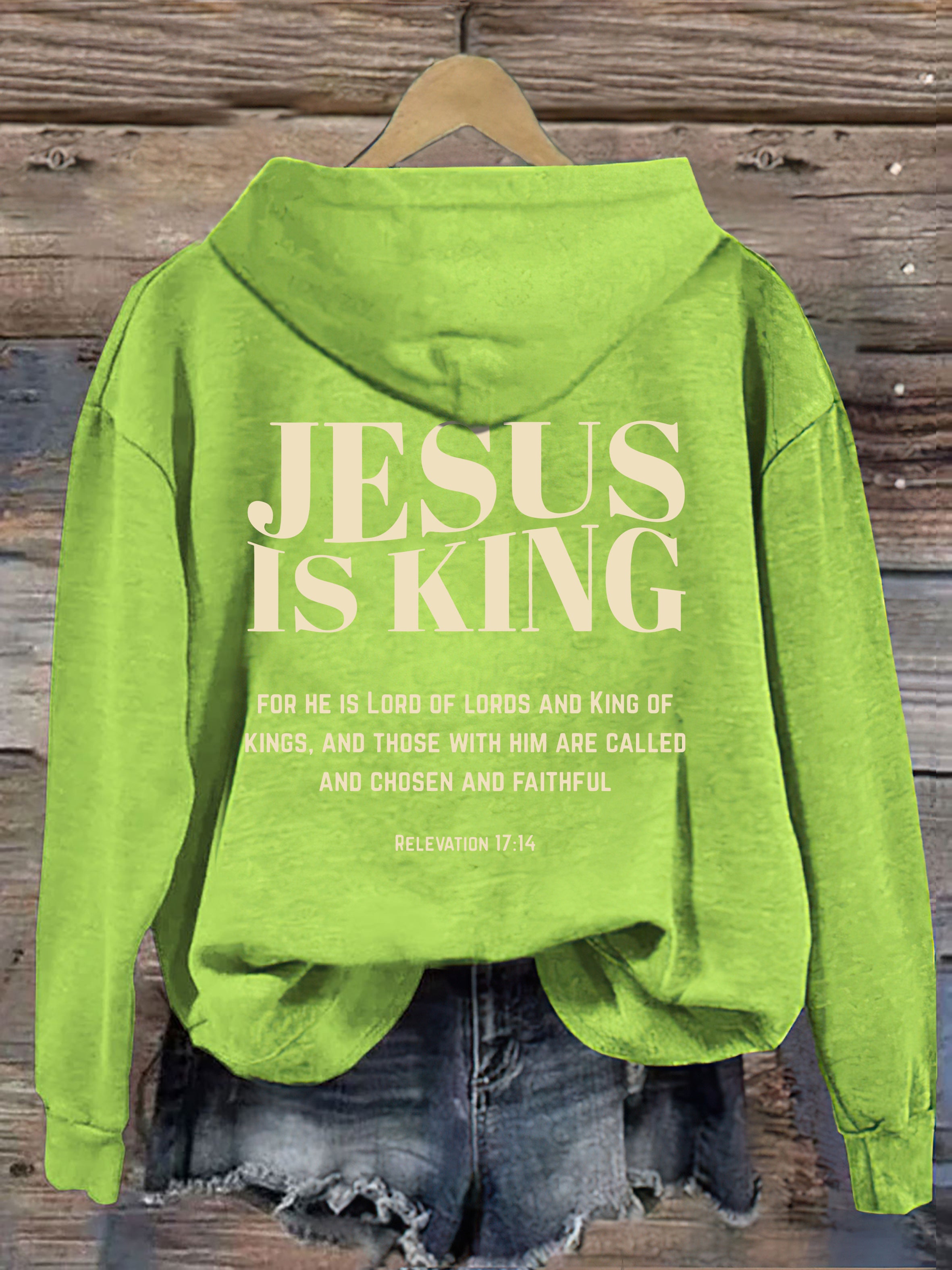 Jesus Is King Hoodie