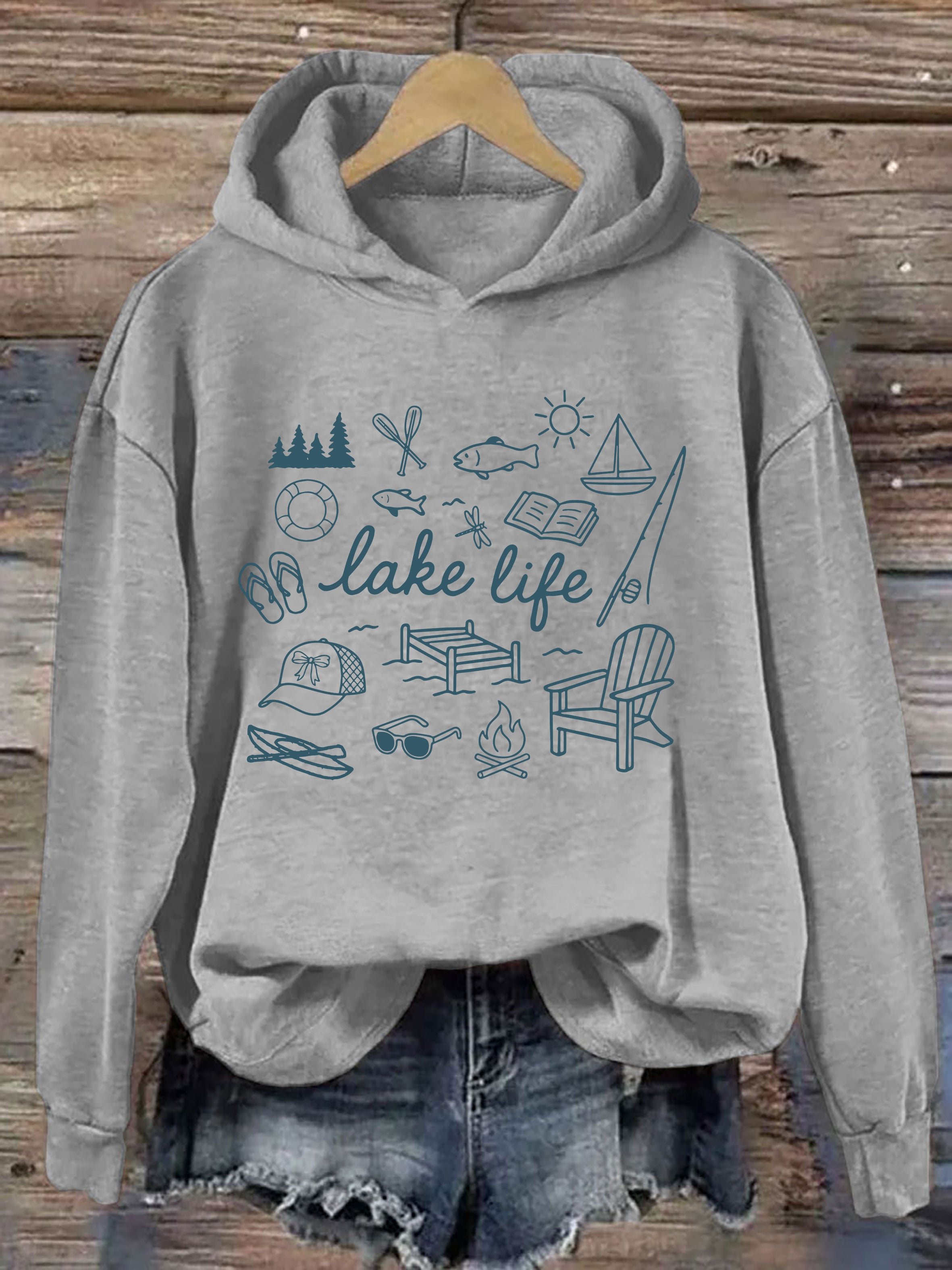 Summer Lake Life Hoodie