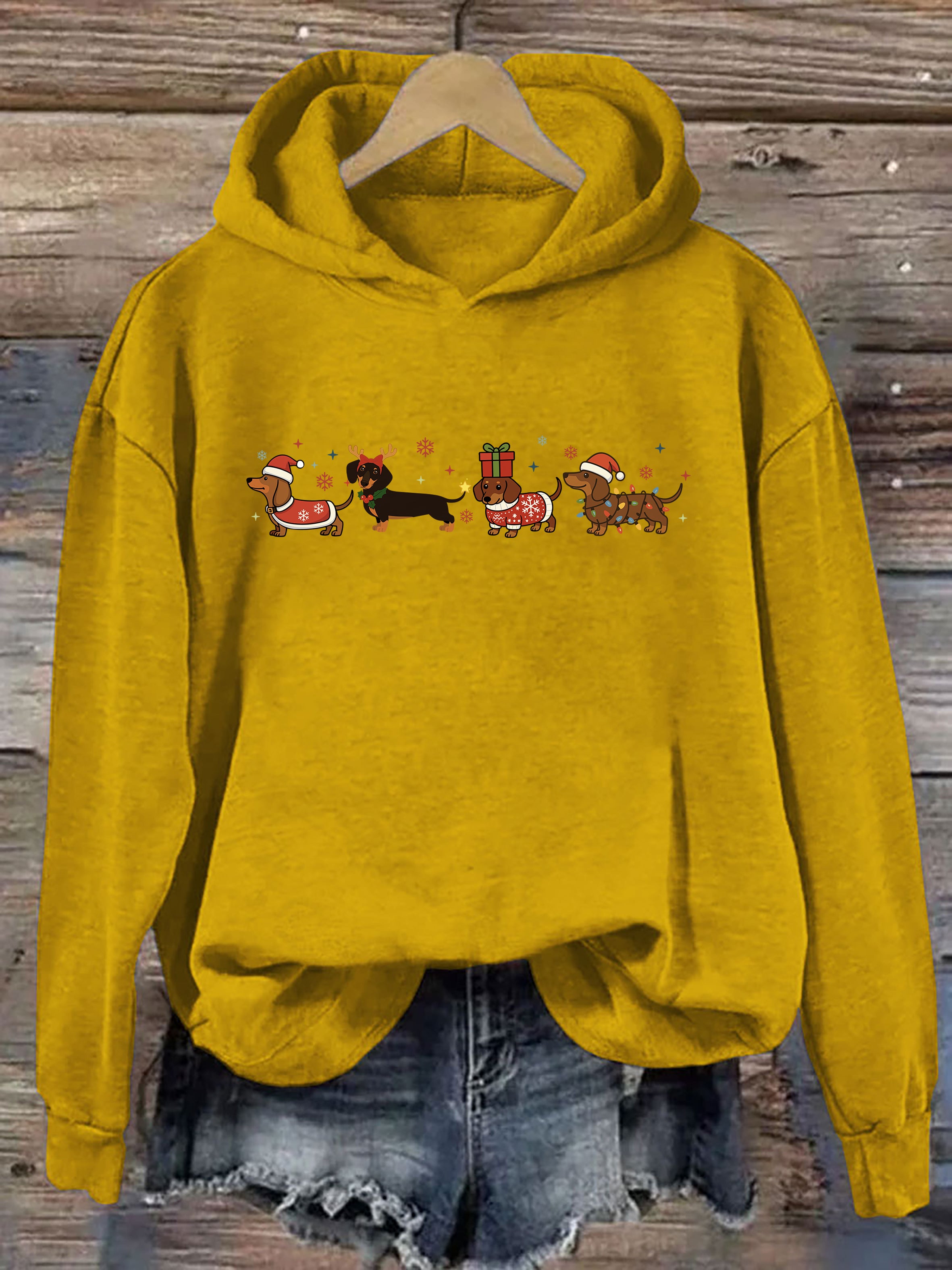 Christmas Dachshund Hoodie