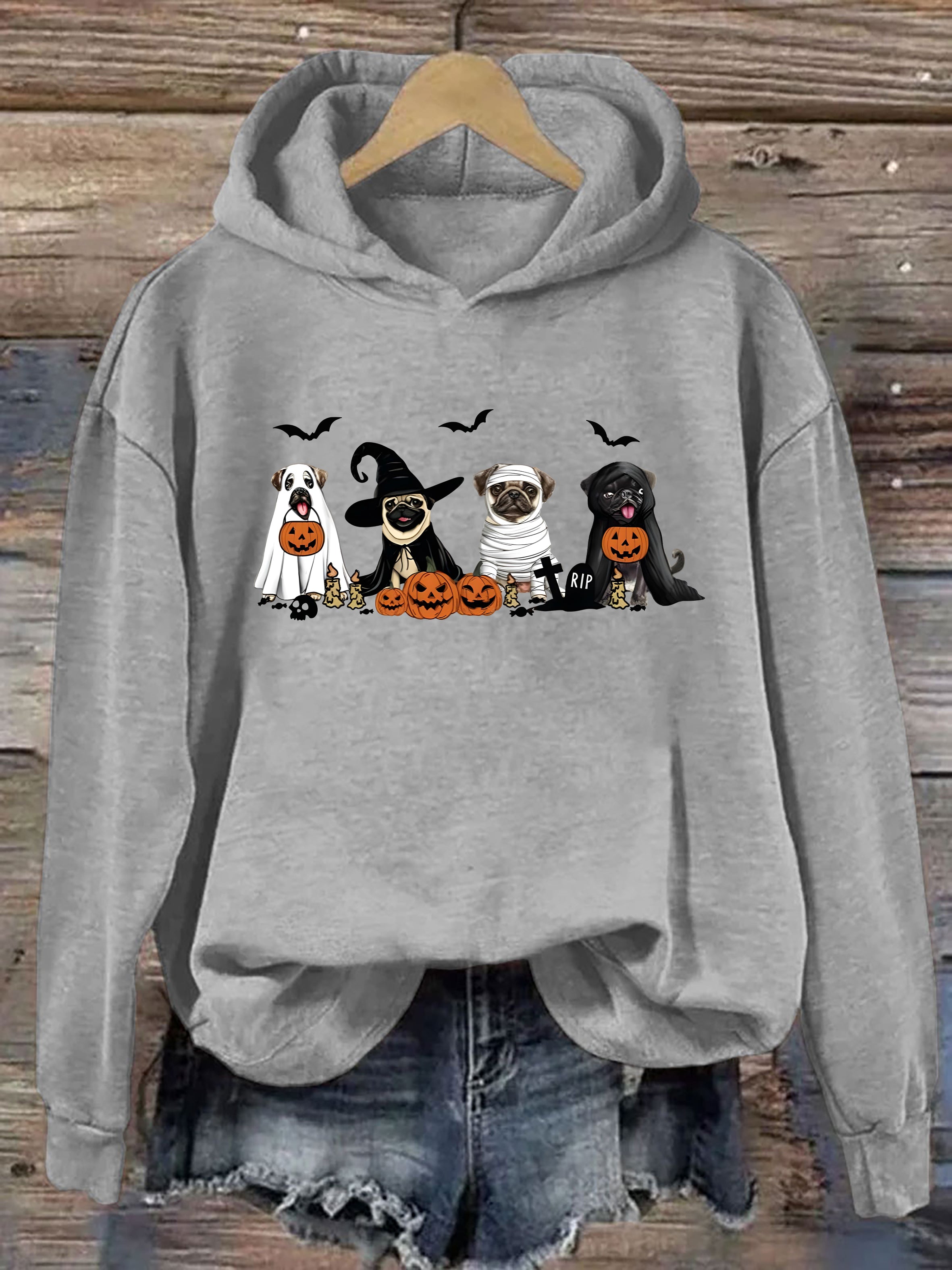 Pug Halloween Hoodie