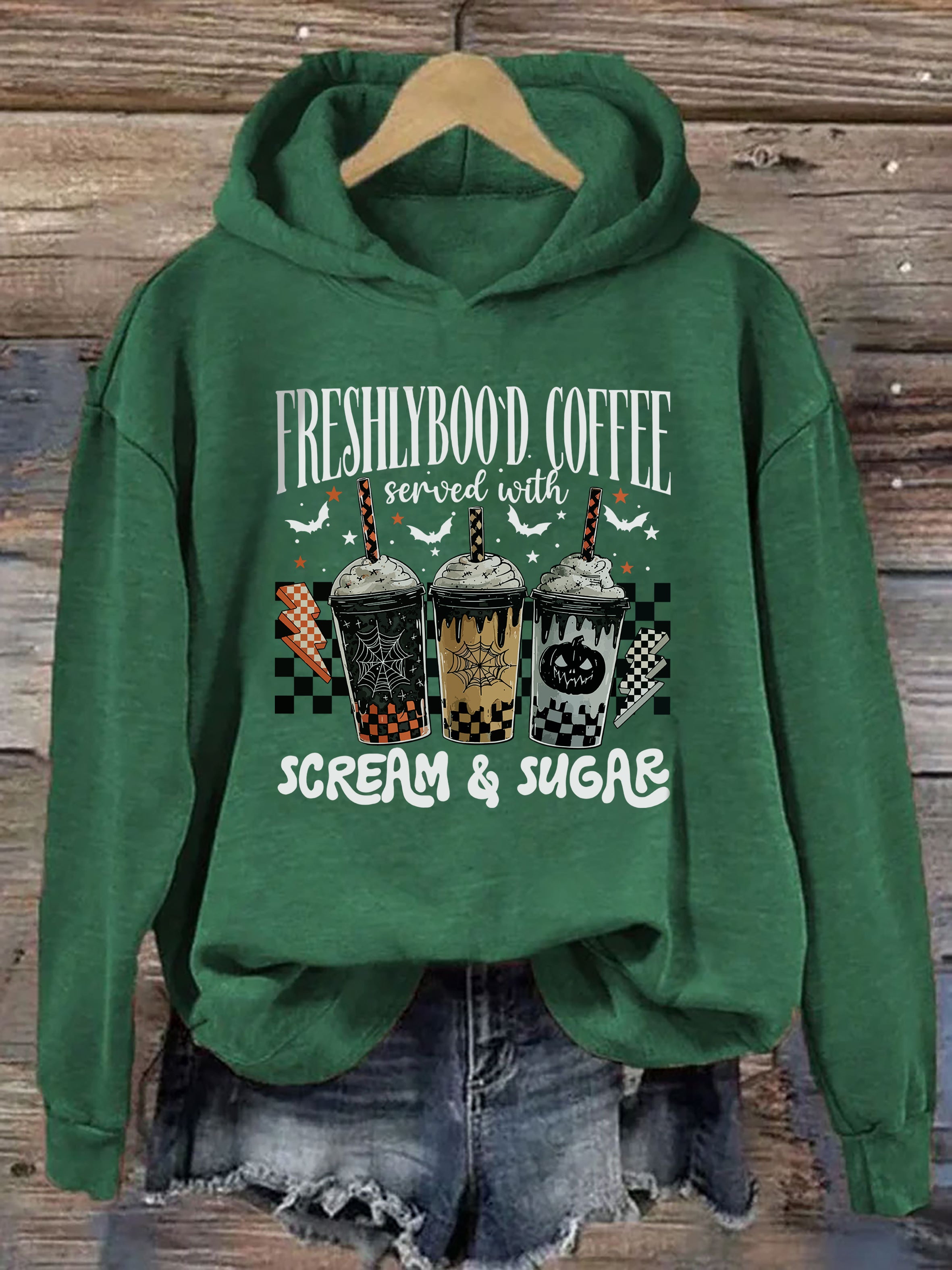 Halloween Spooky Coffee Hoodie