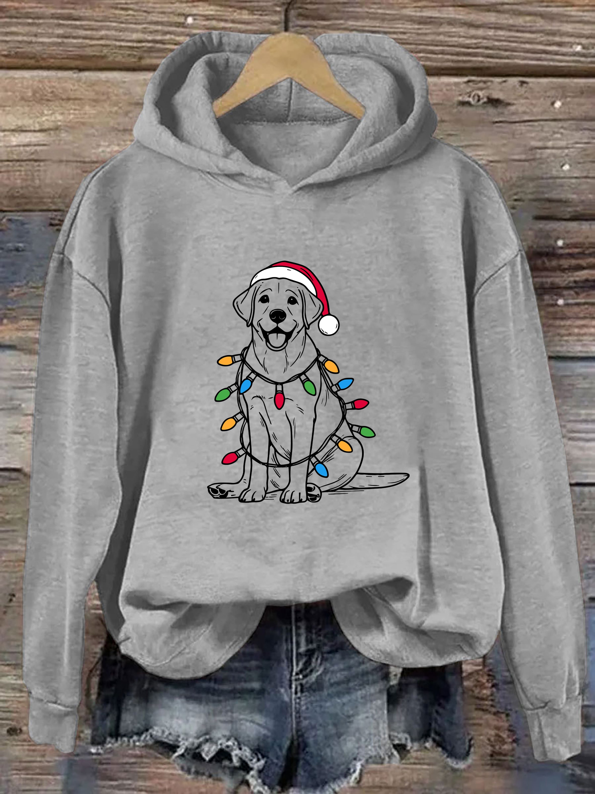 Festive Labrador Christmas Hoodie