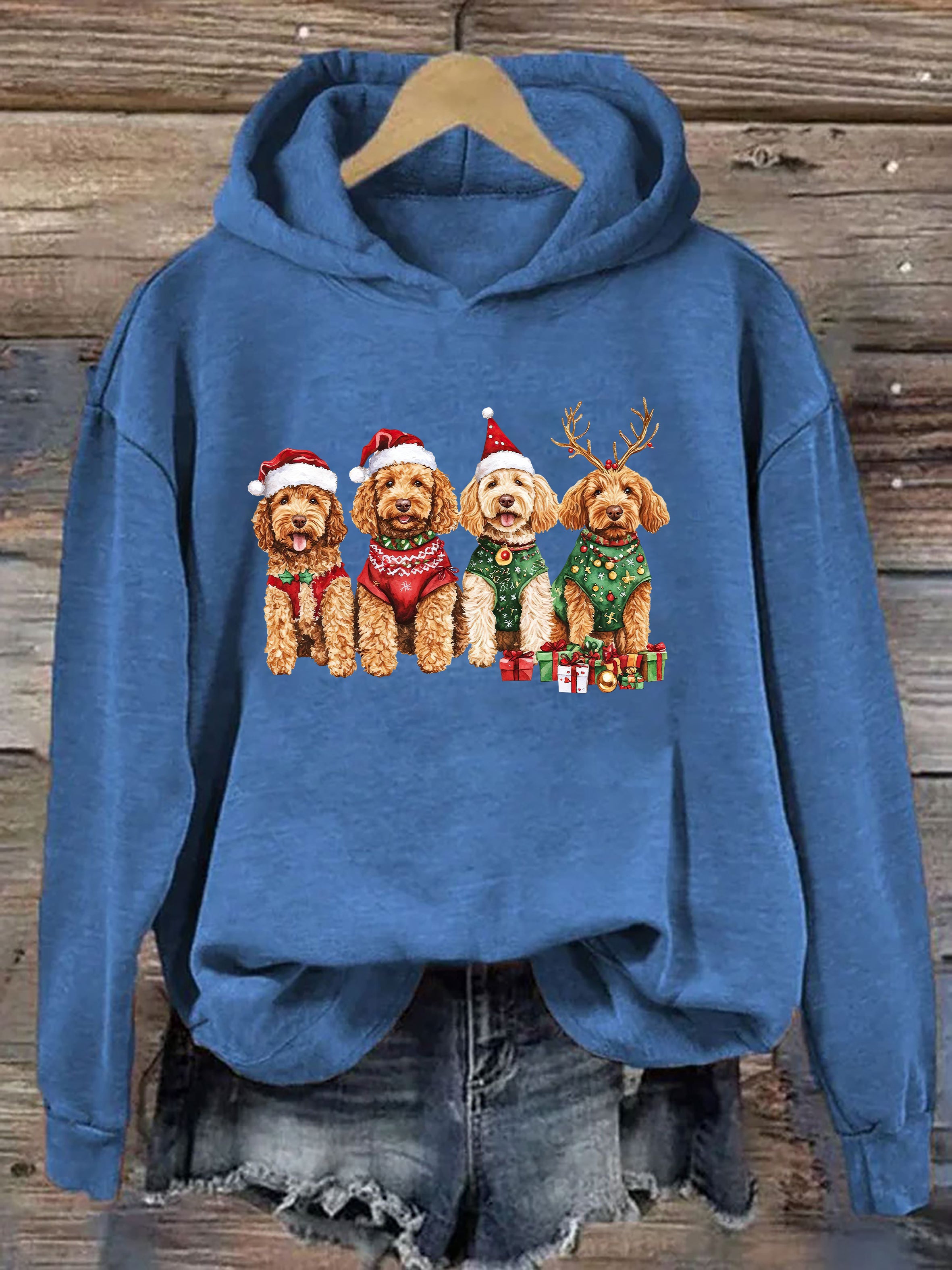 Christmas Dog Hoodie