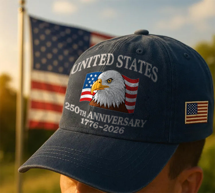 Unisex 250th Anniversary Of The United States Baseball Cap