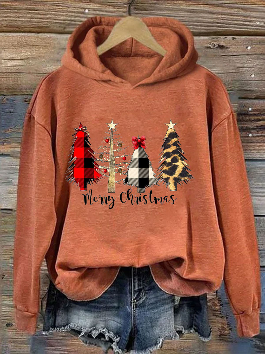 Merry Christmas Tree Hoodie