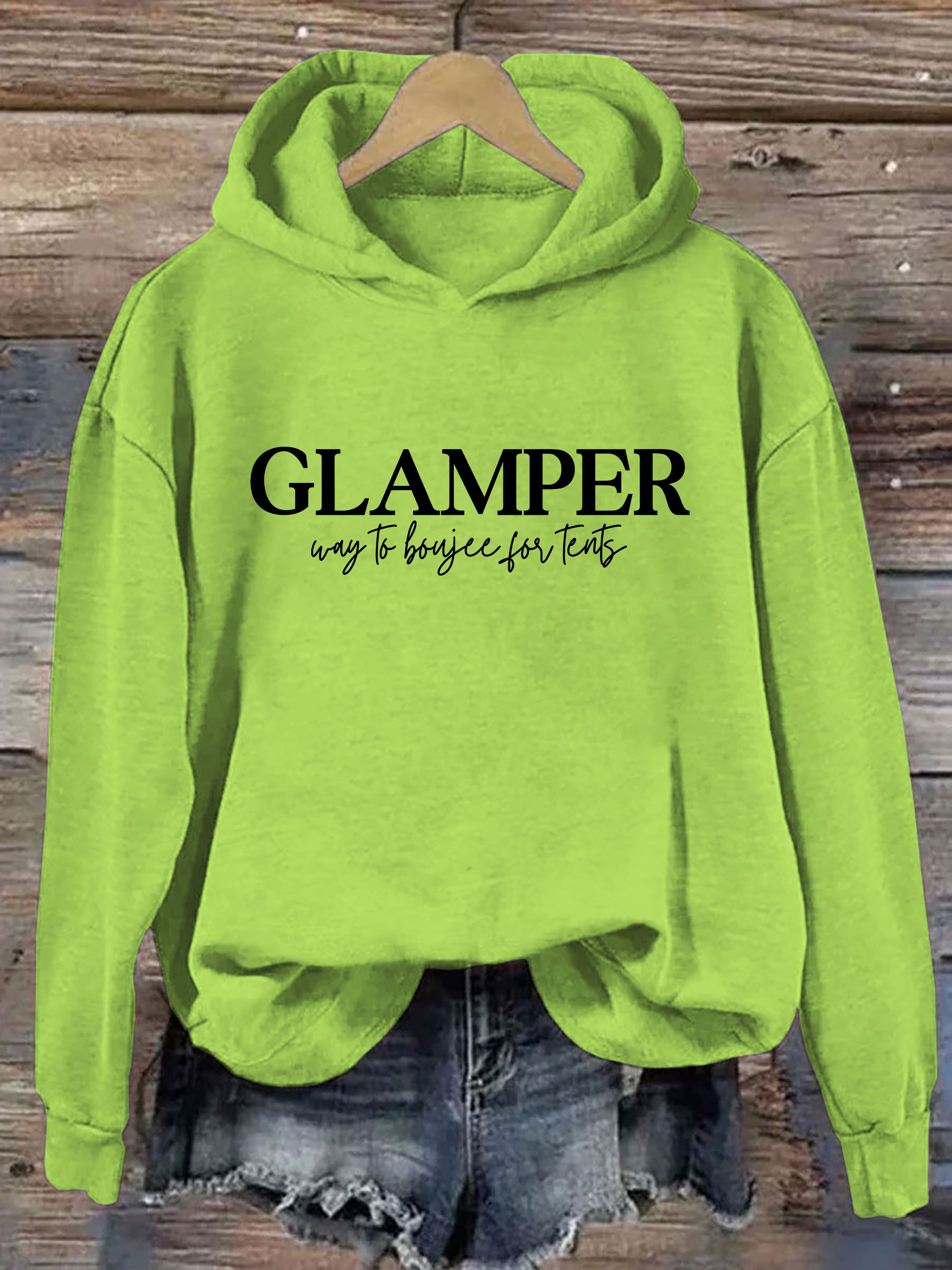 Glamper Way To Boujee For Tents Hoodie