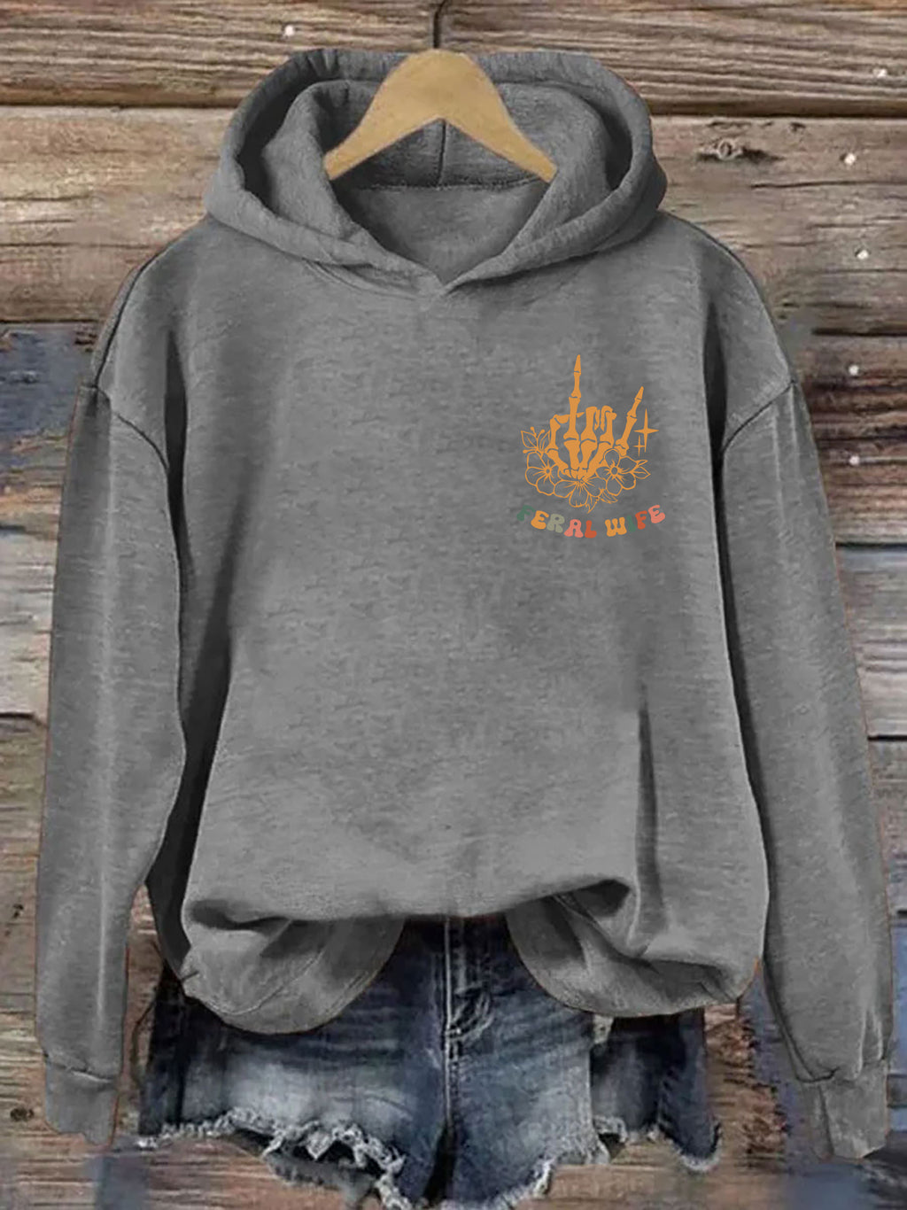 Somebody's Feral Wife Hoodie