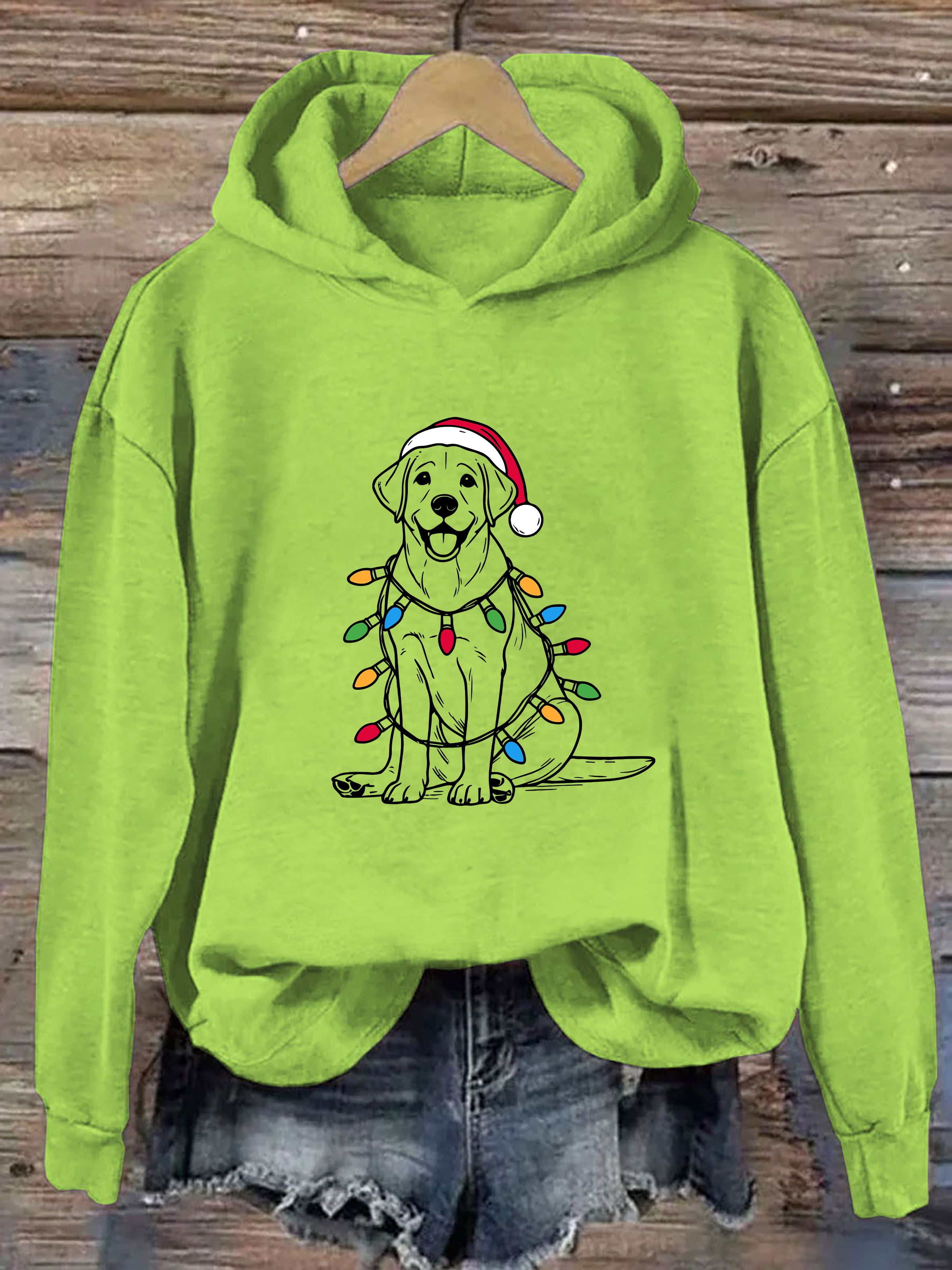 Festive Labrador Christmas Hoodie