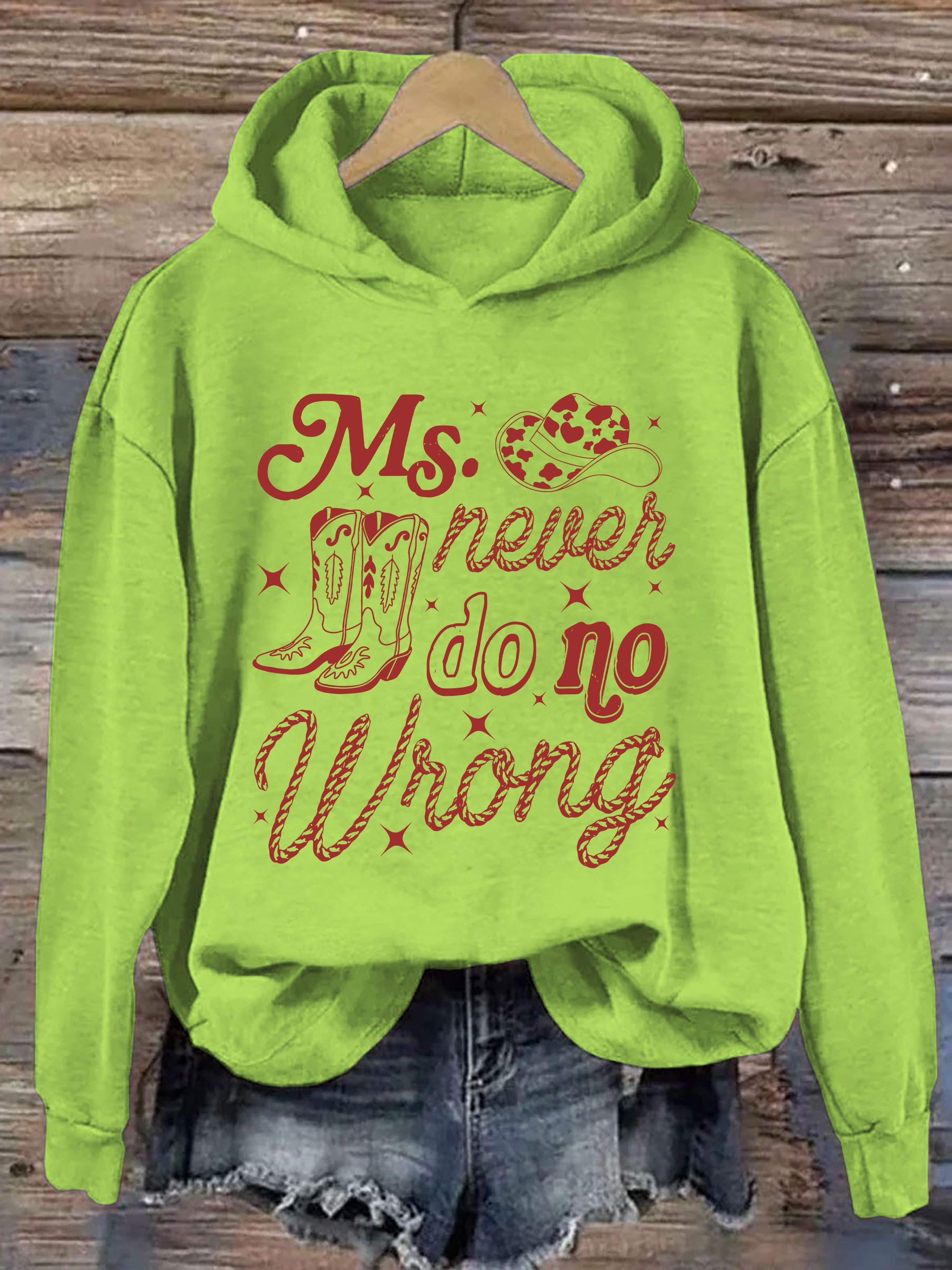 Western Cow Girl Hoodie