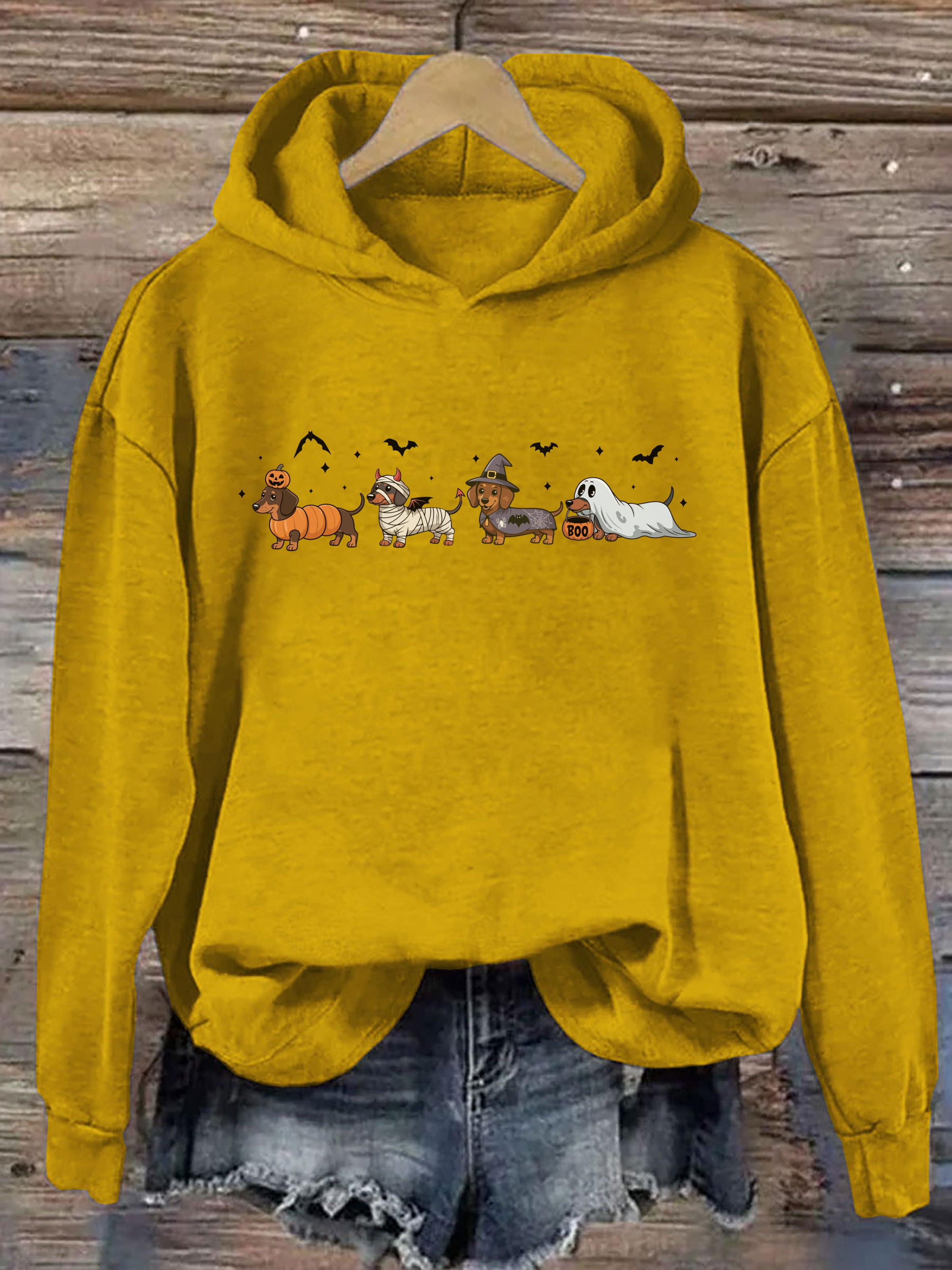 Halloween Dachshund Hoodie