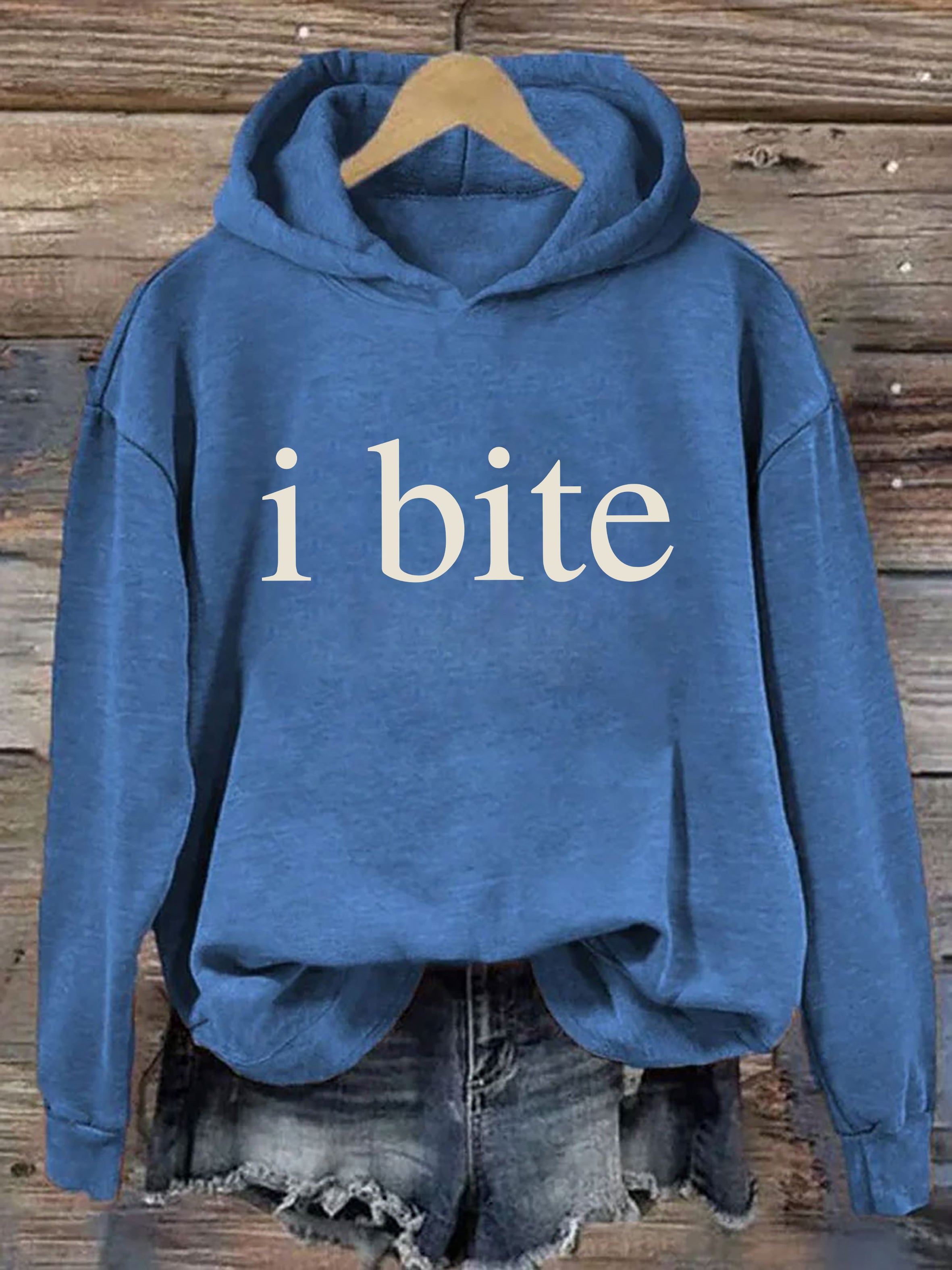 I Bite Hoodie