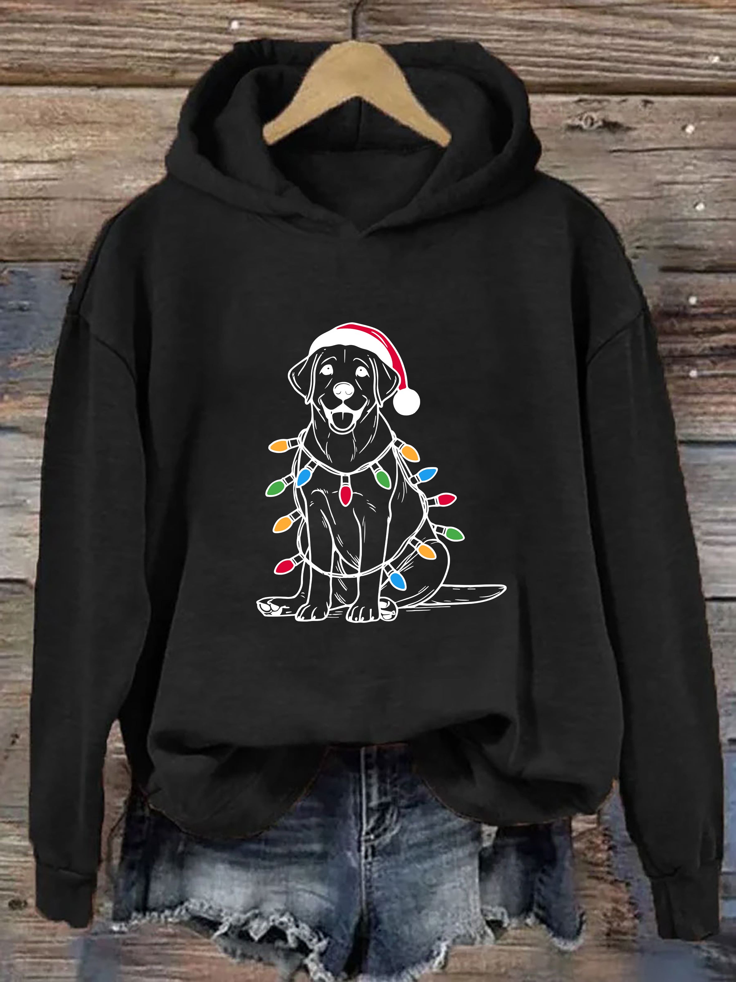 Festive Labrador Christmas Hoodie
