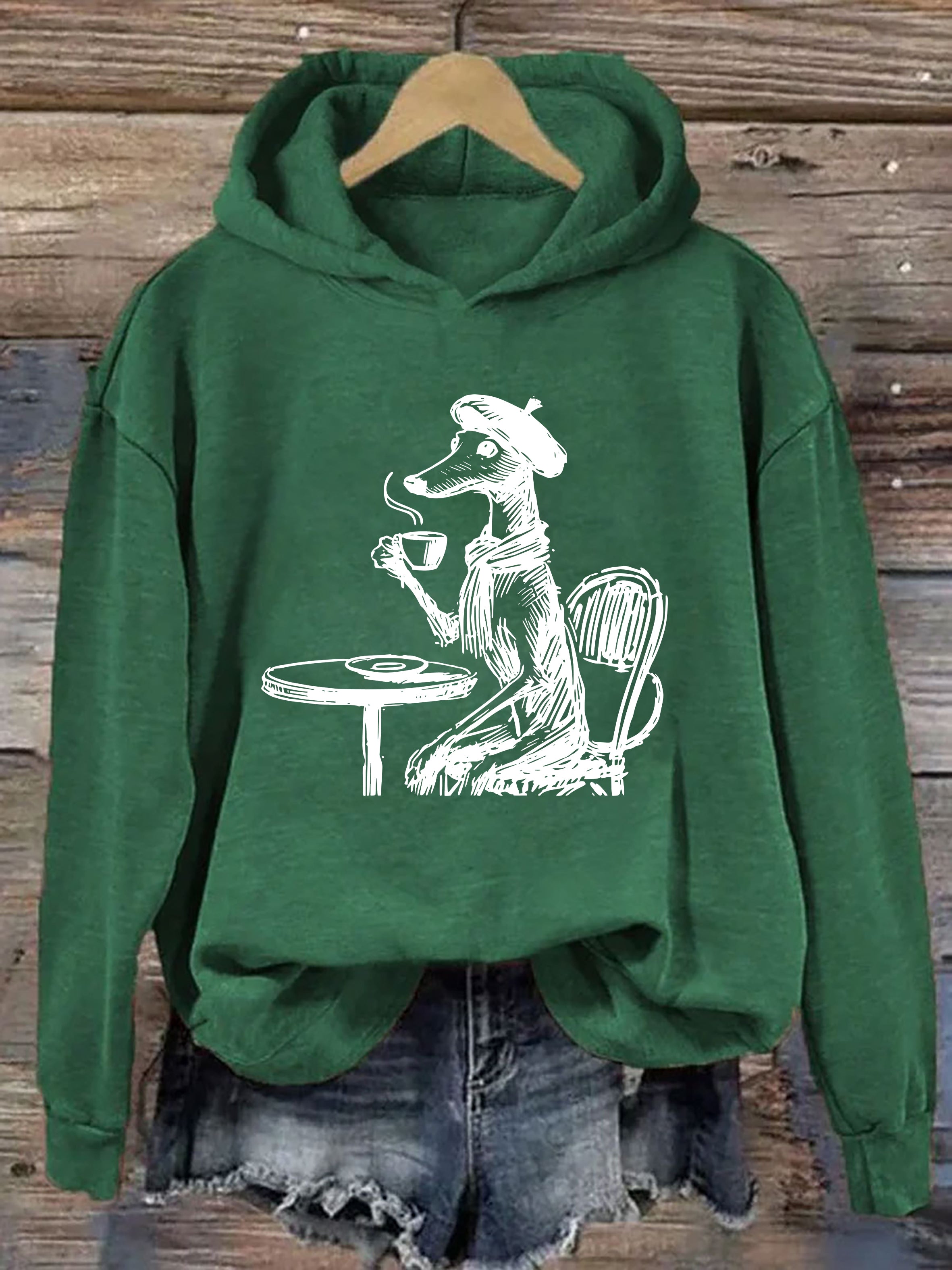 Greyhound, Whippet Hoodie