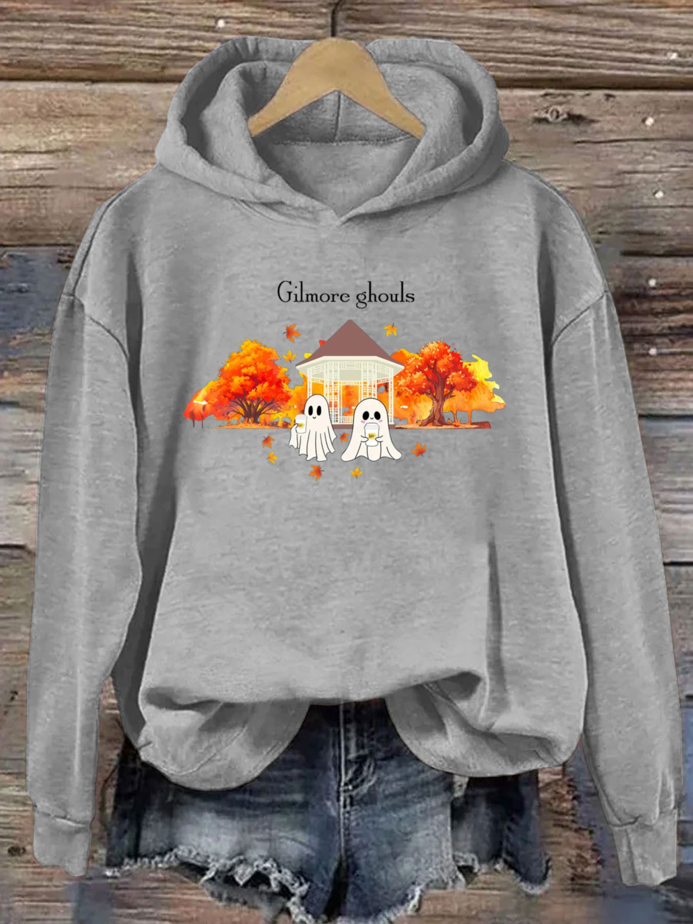 Stars Hollow Fall Leaves Gilmore Hoodie
