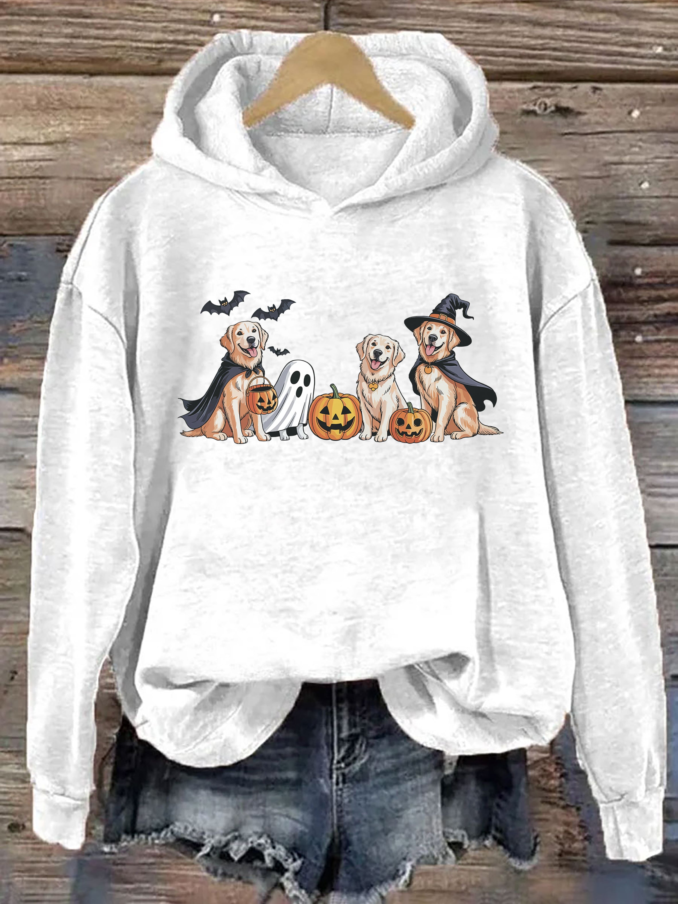 Halloween Golden Retriever Hoodie